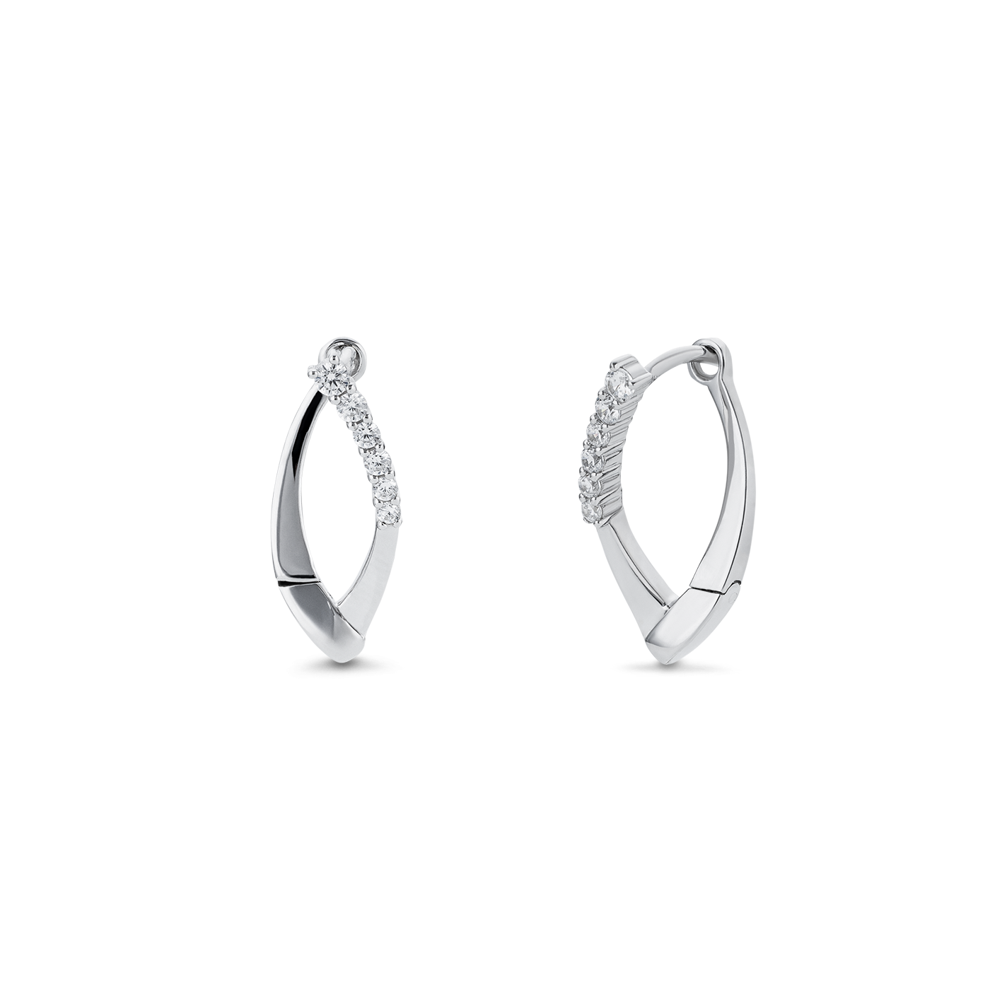 Ohrringe Zirkonia 925er Silber  Ohrringe Zirkonia 925er Silber