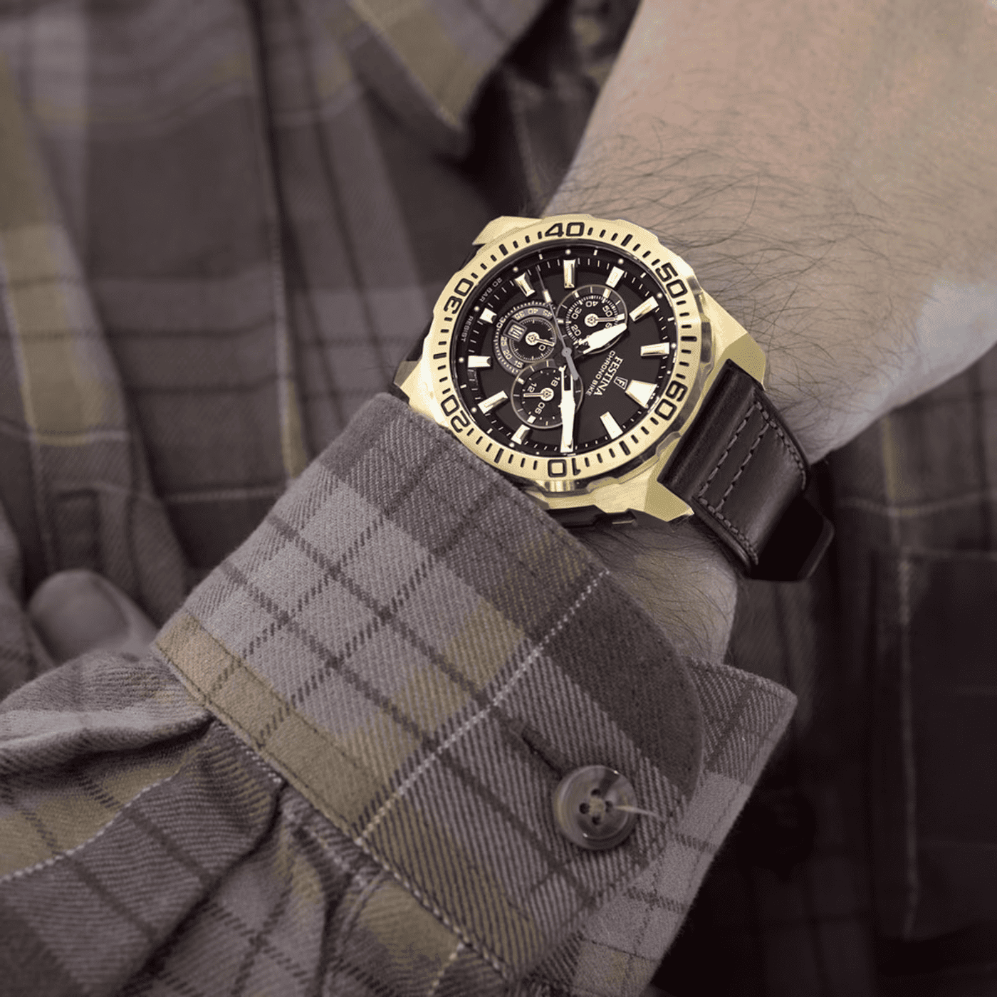 Chrono Bike Quarz Uhr Chrono Bike Quarz Uhr