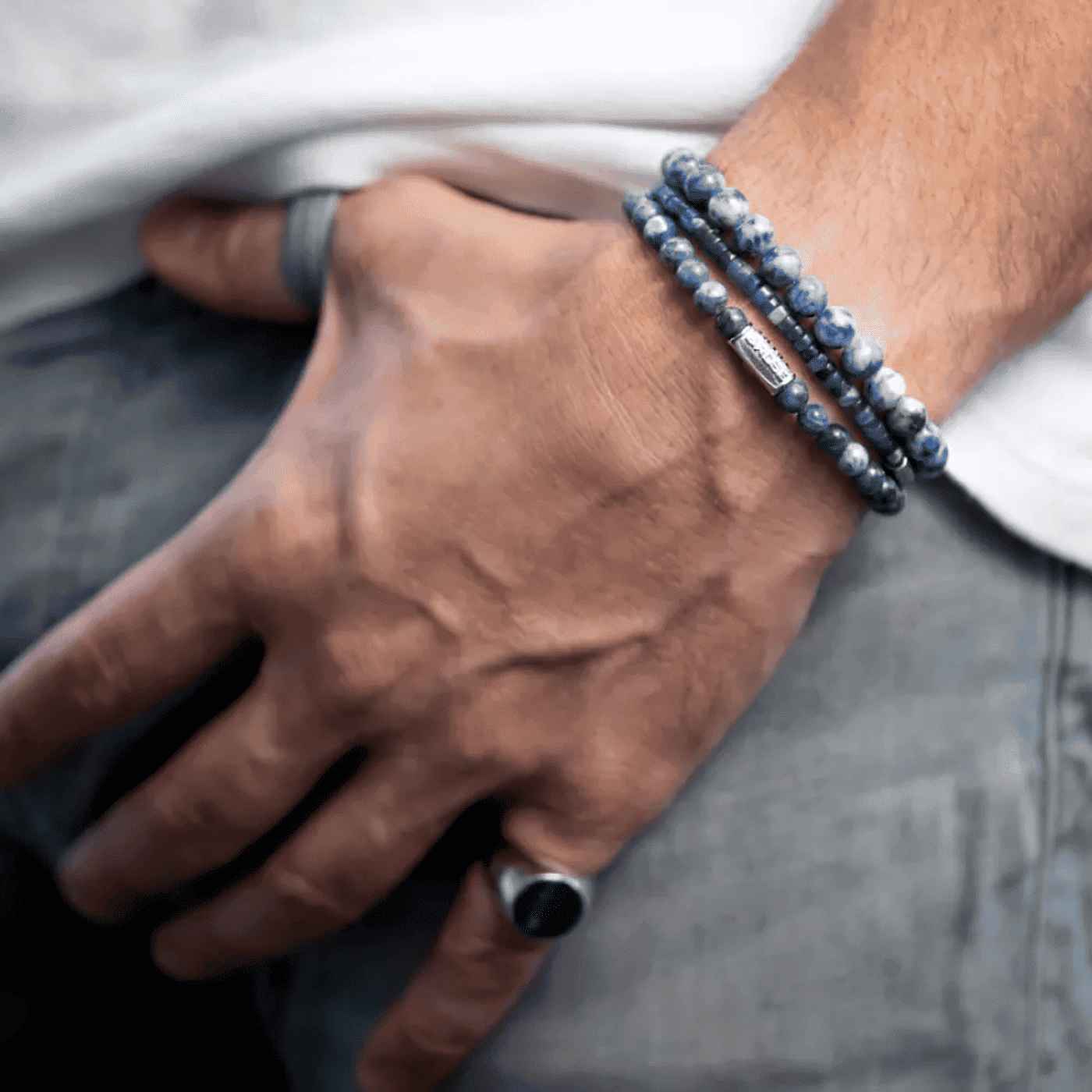 Armband Edelstahl Dutch Delfts Blue Armband Edelstahl Dutch Delfts Blue