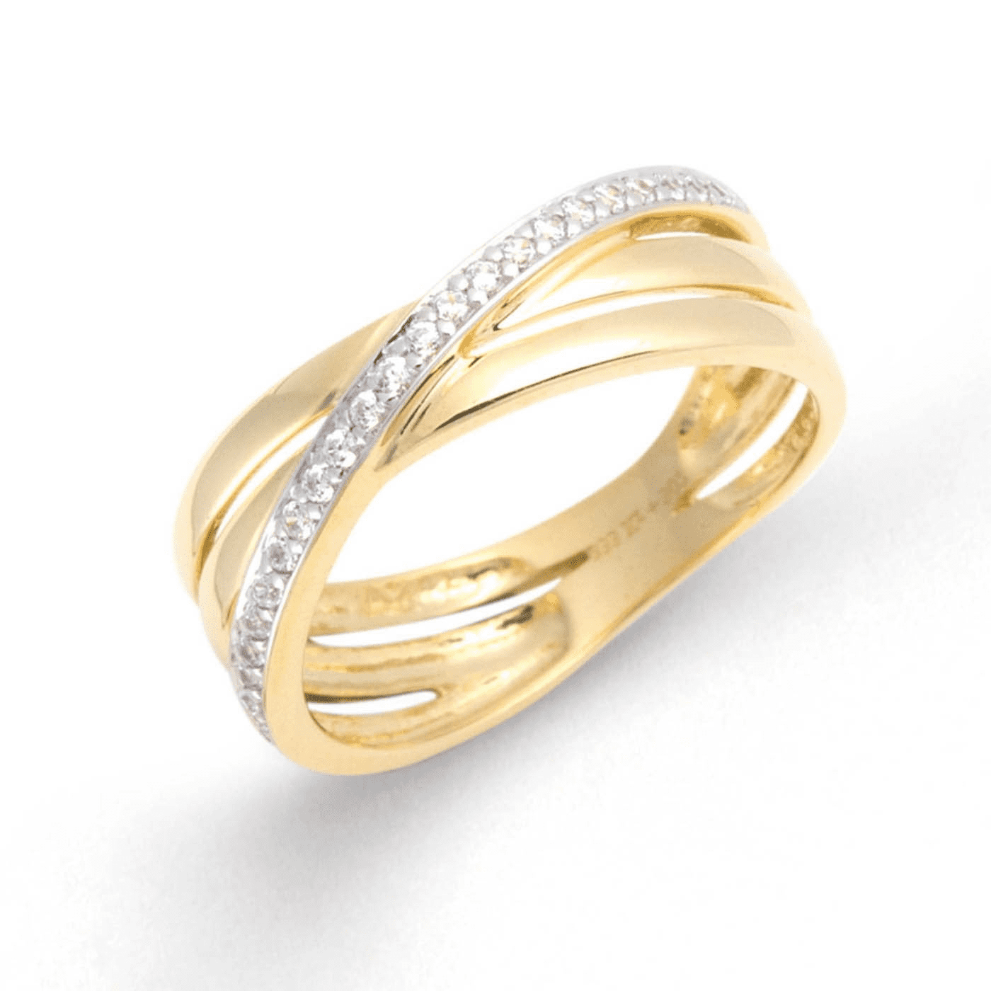 Ring Zirkonia 333er Gelbgold Ring Zirkonia 333er Gelbgold