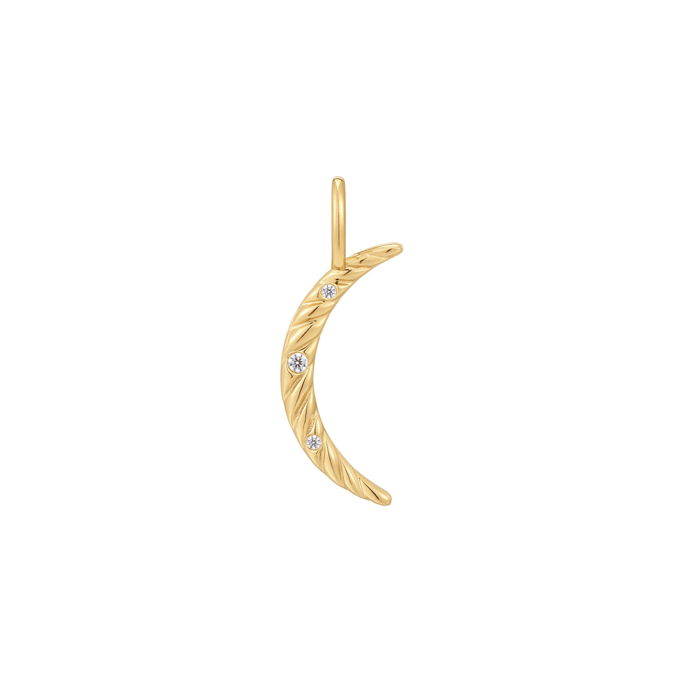 Charm für Ketten und Armbänder 925er Silber gelb vergoldet Rising Sun Charm für Ketten und Armbänder 925er Silber gelb vergoldet Rising Sun