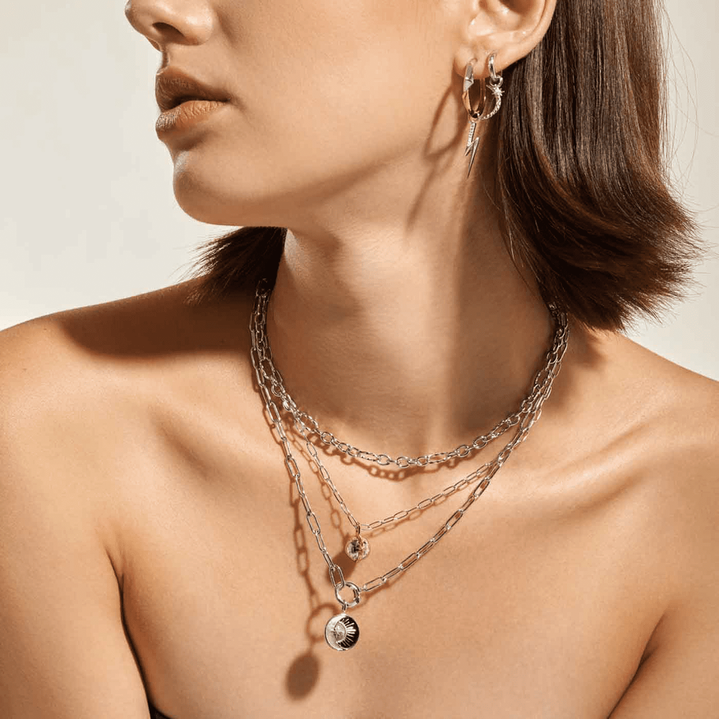 Kette 925er Silber Rising Sun