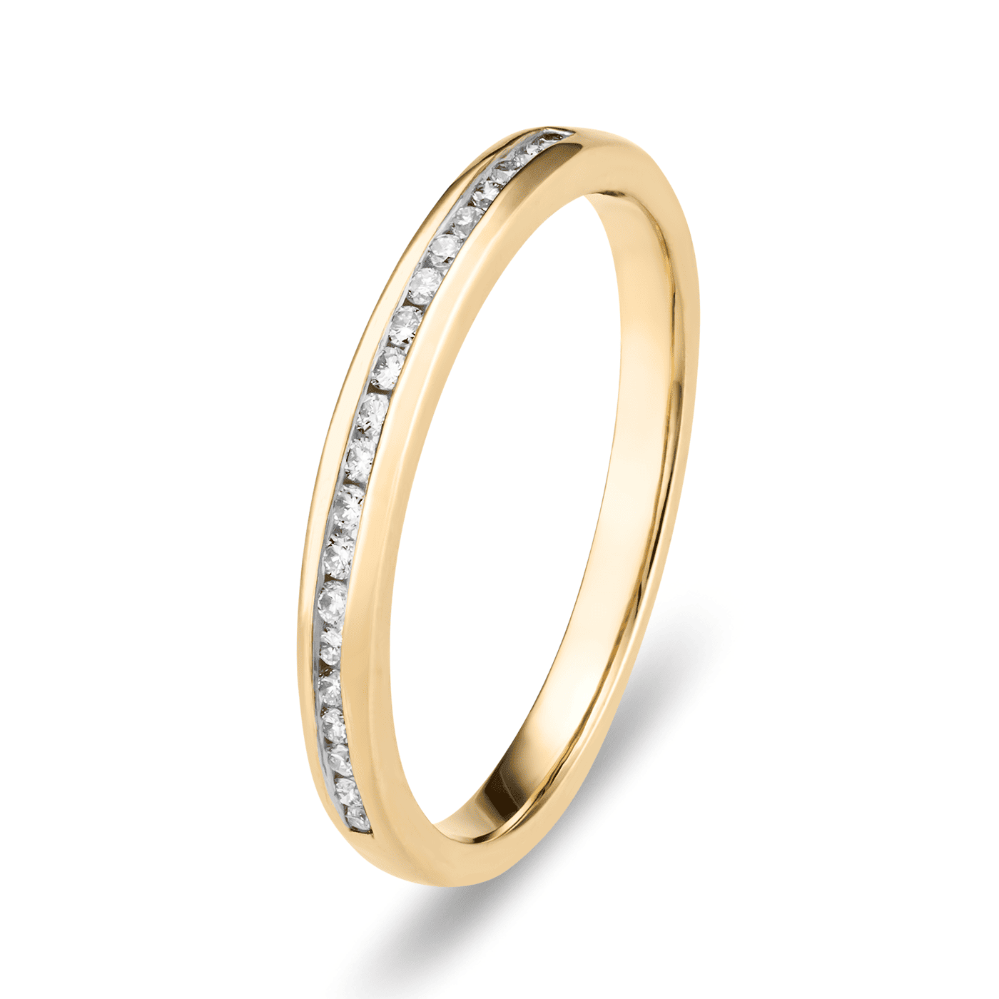 Ring Diamant zus. ca. 0,10 ct. 333er Gelbgold Ring Diamant zus. ca. 0,10 ct. 333er Gelbgold