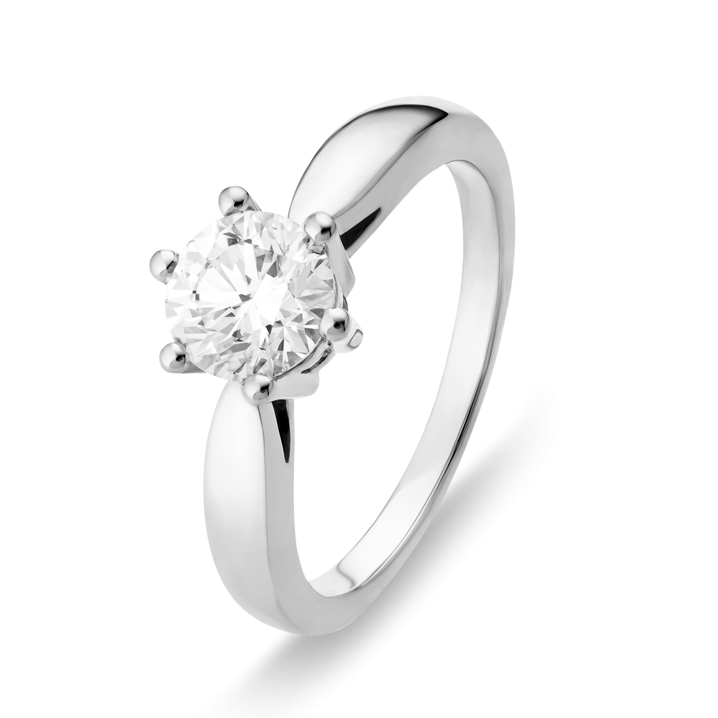 Ring Diamant ca. 1,00 ct. 585er Weißgold Select Solitär Ring Diamant ca. 1,00 ct. 585er Weißgold Select Solitär