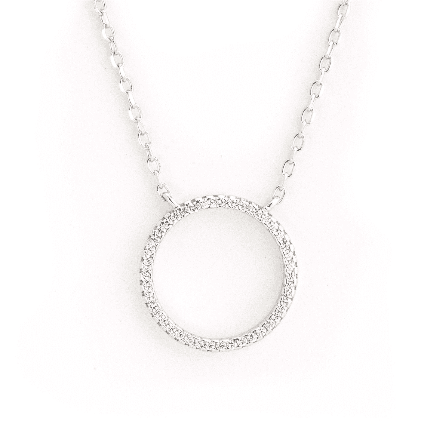 Kette Zirkonia 925er Silber  Kette Zirkonia 925er Silber
