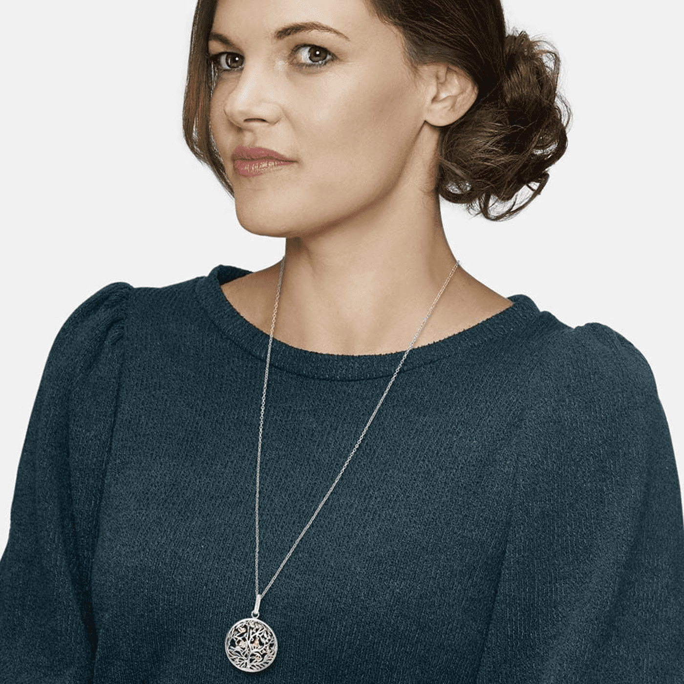 Anhänger 925er Silber Lebensbaum