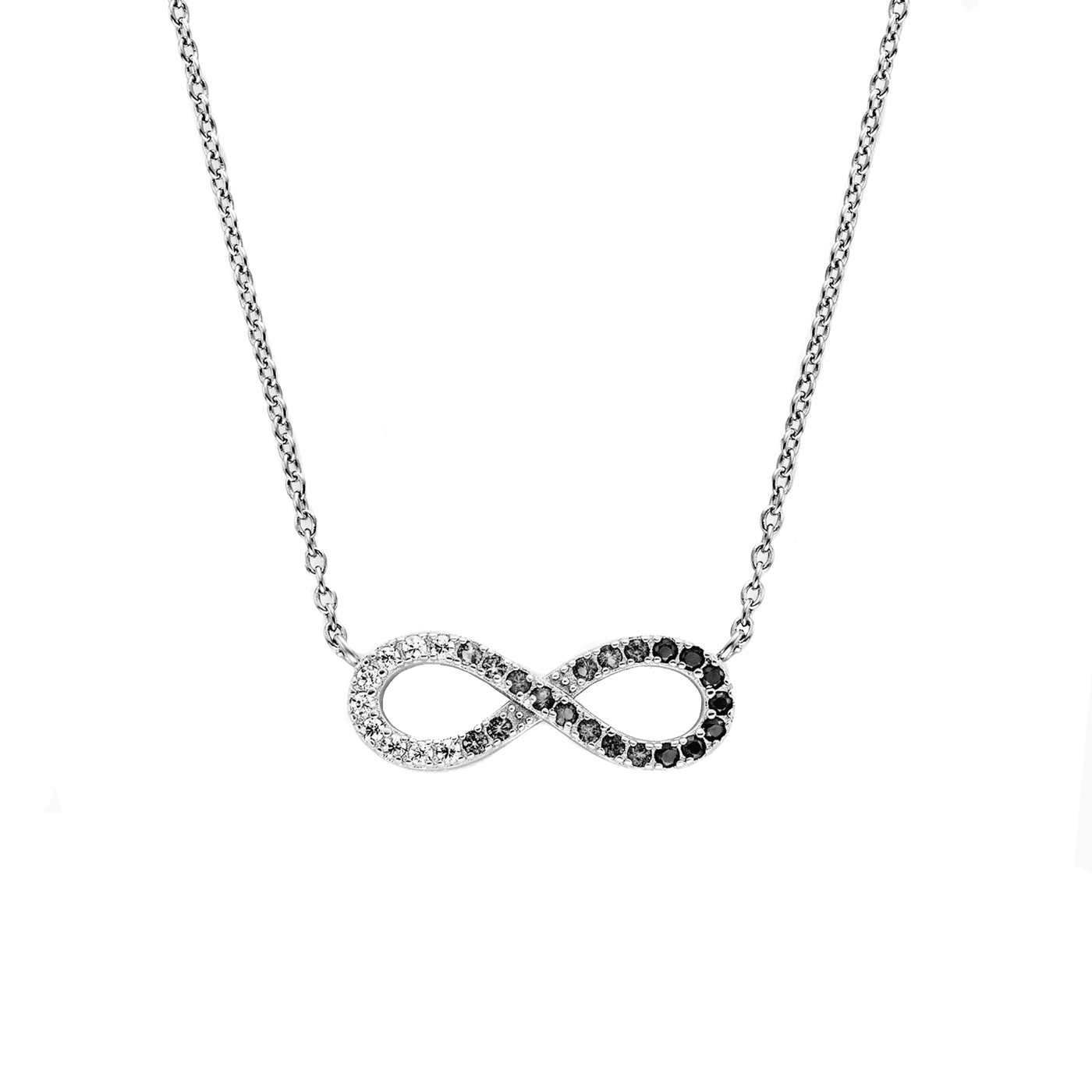 Kette Zirkonia 925er Silber Yin Yang Kette Zirkonia 925er Silber Yin Yang