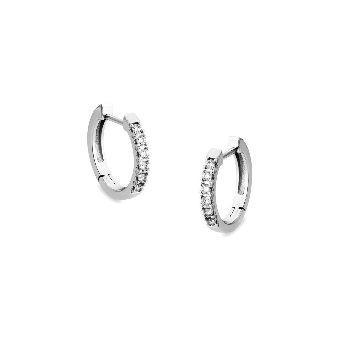 Ohrringe Diamant zus. ca. 0,20 ct. 585er Weißgold Ivy Ohrringe Diamant zus. ca. 0,20 ct. 585er Weißgold Ivy