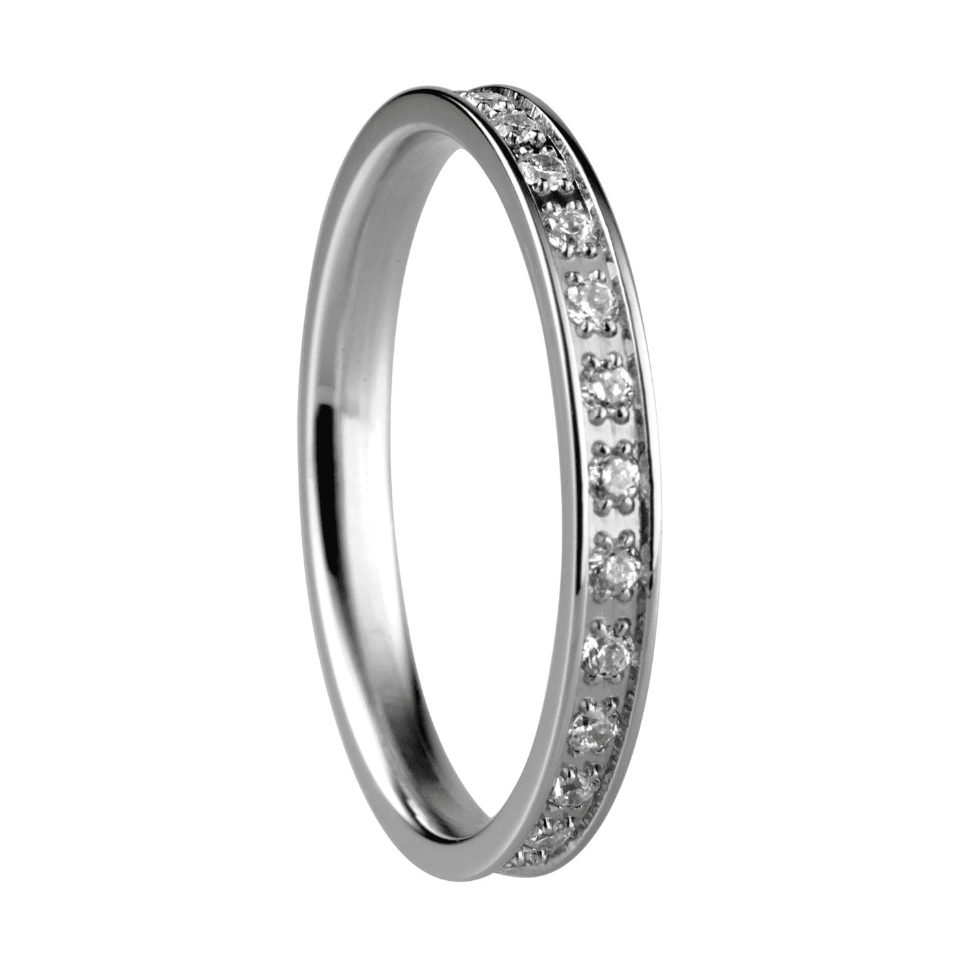 Ring Zirkonia Edelstahl Arctic Symphony