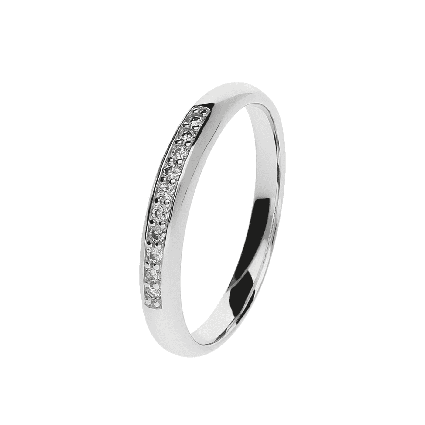 Ring Diamant zus. ca. 0,10 ct. 333er Weißgold Ring Diamant zus. ca. 0,10 ct. 333er Weißgold