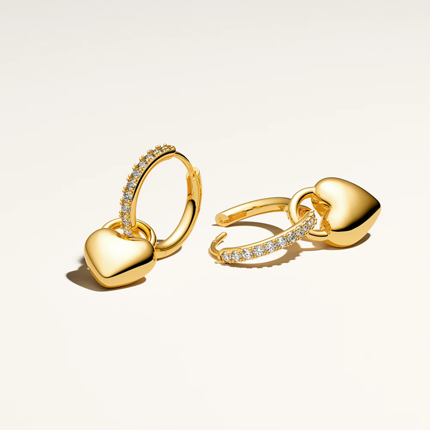 Ohrringe Zirkonia 925er Silber gelb vergoldet Julia Ohrringe Zirkonia 925er Silber gelb vergoldet Julia