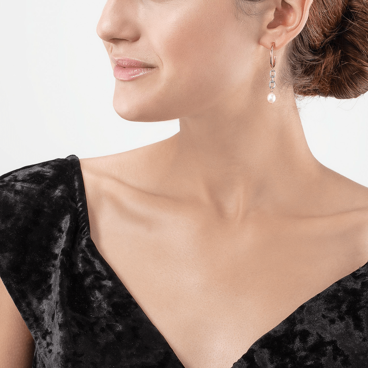 Ohrringe Edelstahl bicolor Ohrringe Edelstahl bicolor