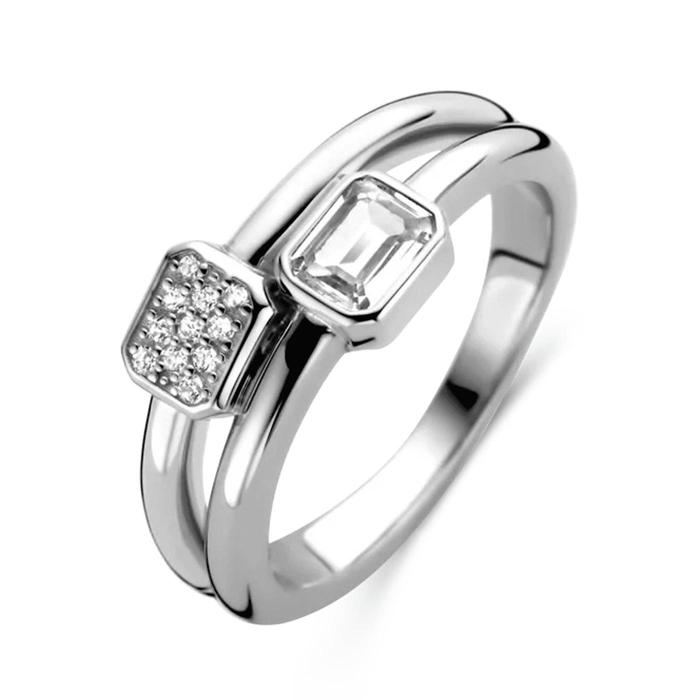 Ring Zirkonia 925er Silber  Ring Zirkonia 925er Silber