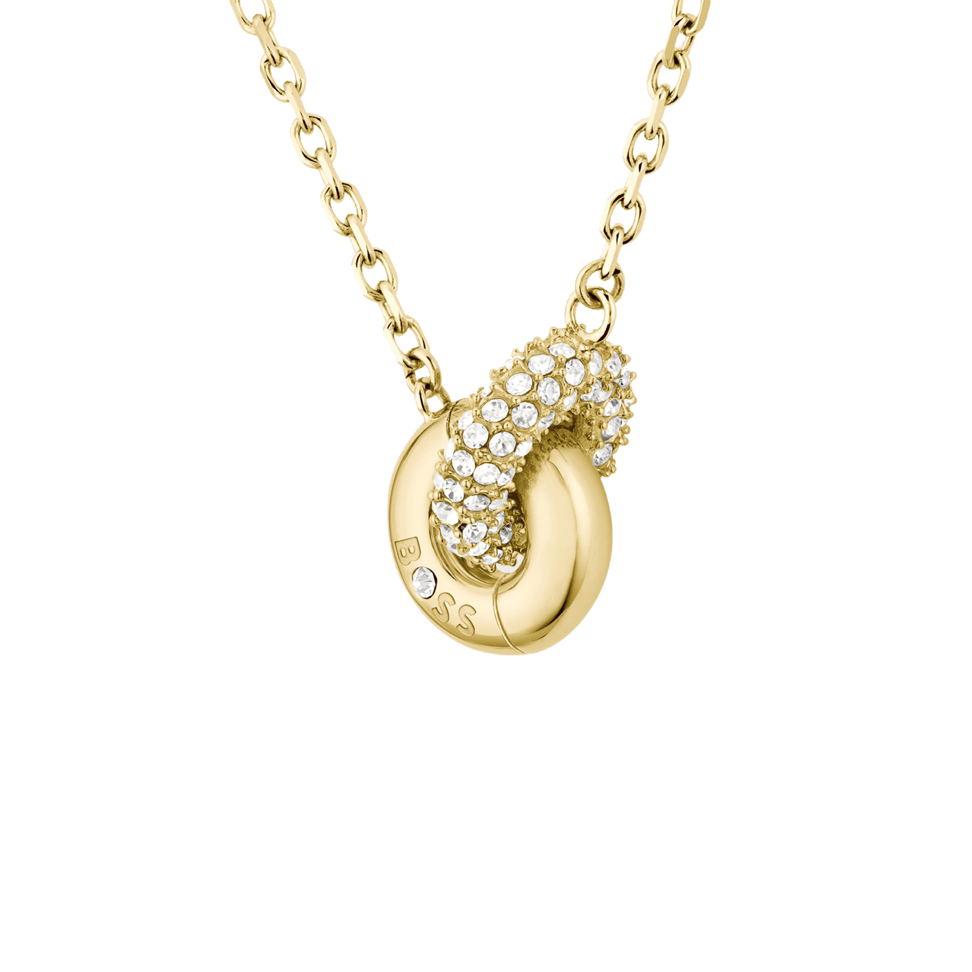 Kette Edelstahl gelb vergoldet Live Precious Kette Edelstahl gelb vergoldet Live Precious