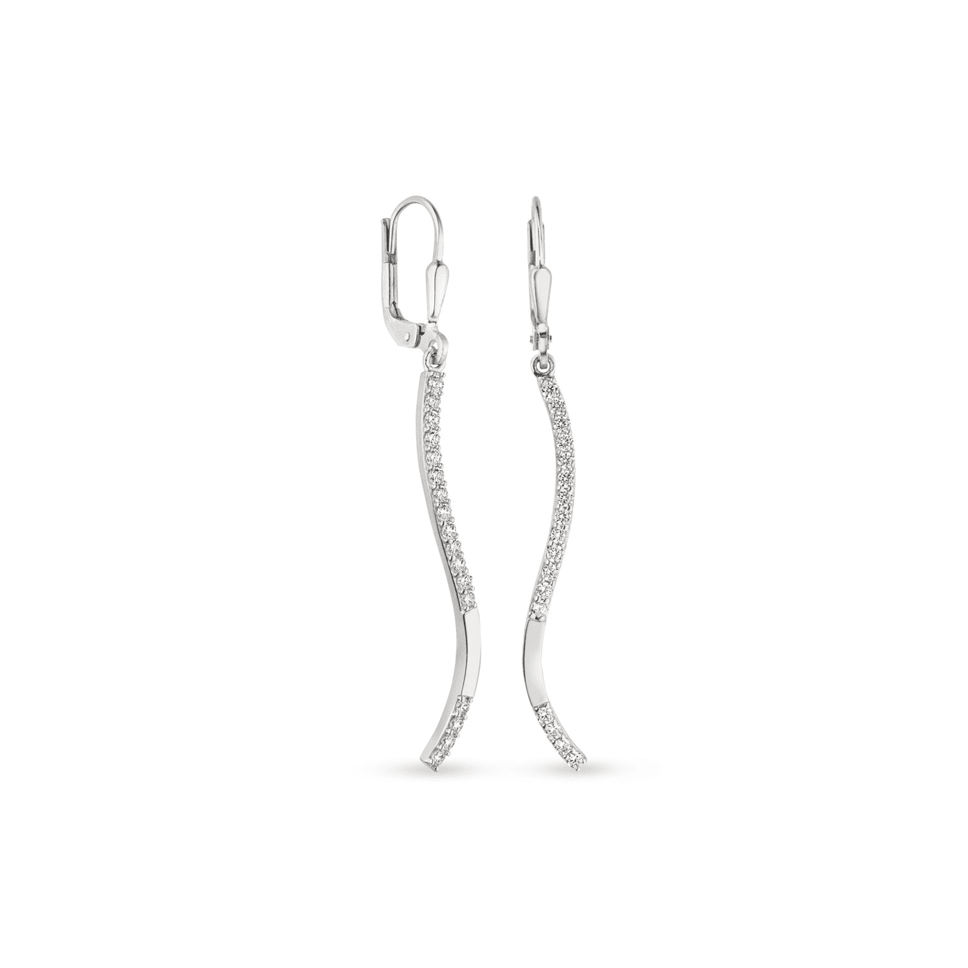Ohrringe Zirkonia 925er Silber  Ohrringe Zirkonia 925er Silber