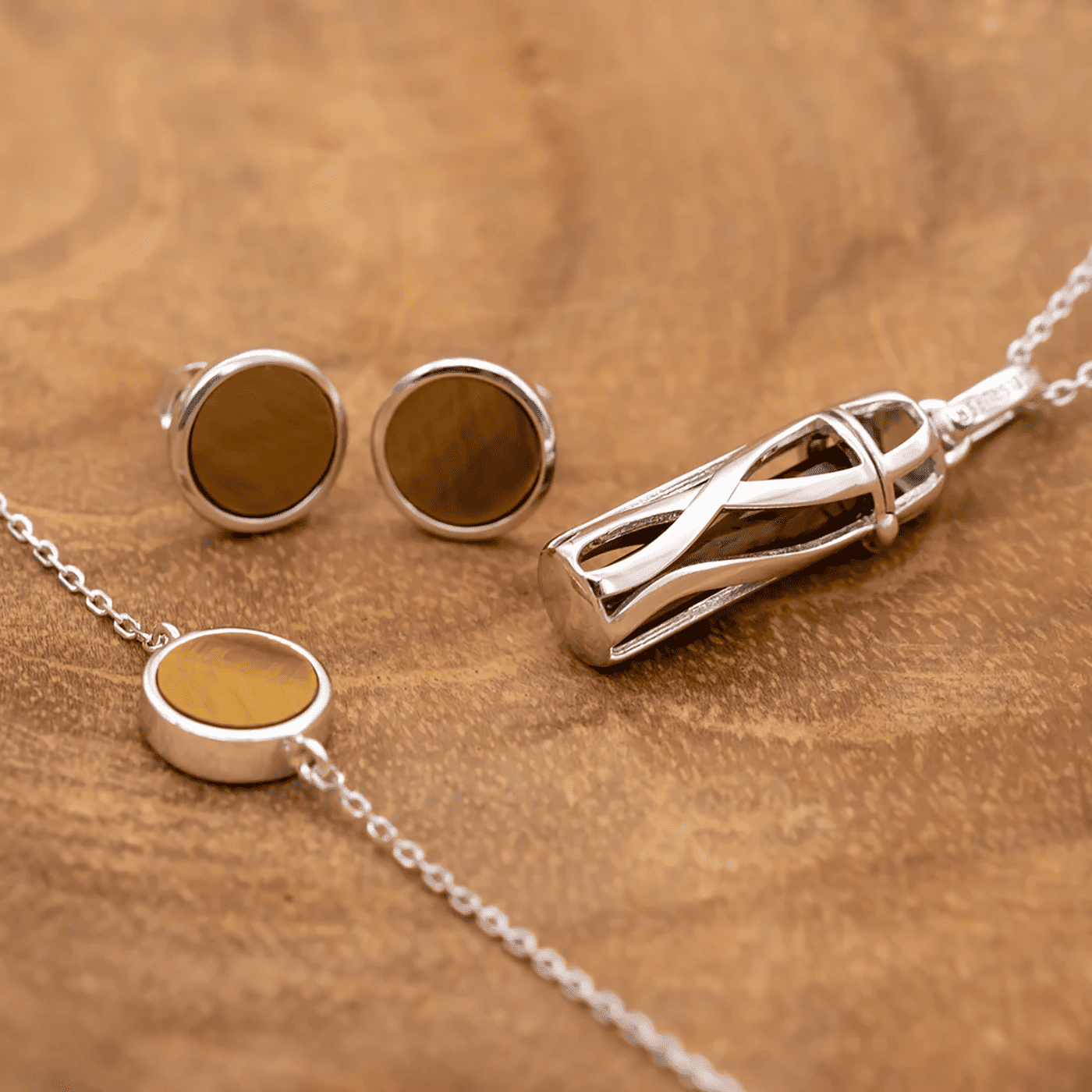 Edelsteinkette 925er Silber Heilstein Edelsteinkette 925er Silber Heilstein