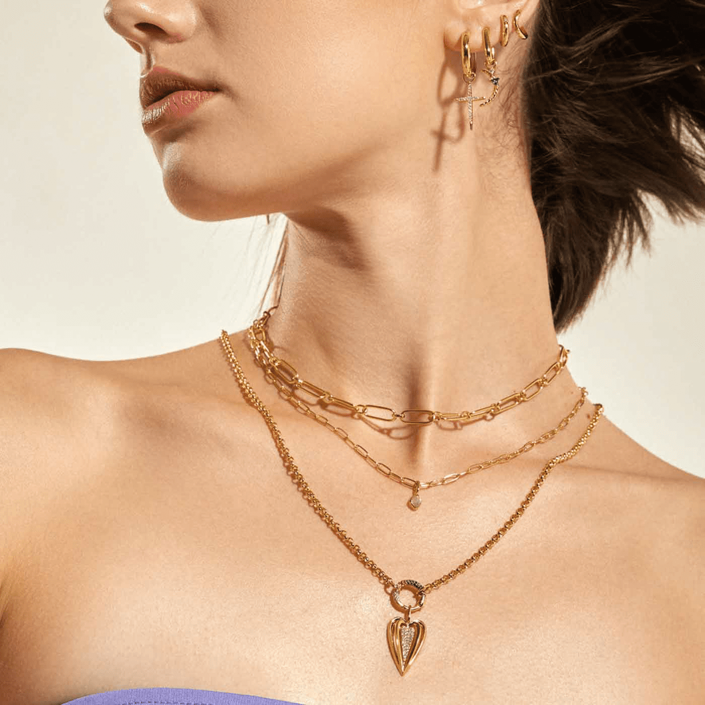 Charm für Ketten und Armbänder 925er Silber gelb vergoldet Rising Sun Charm für Ketten und Armbänder 925er Silber gelb vergoldet Rising Sun