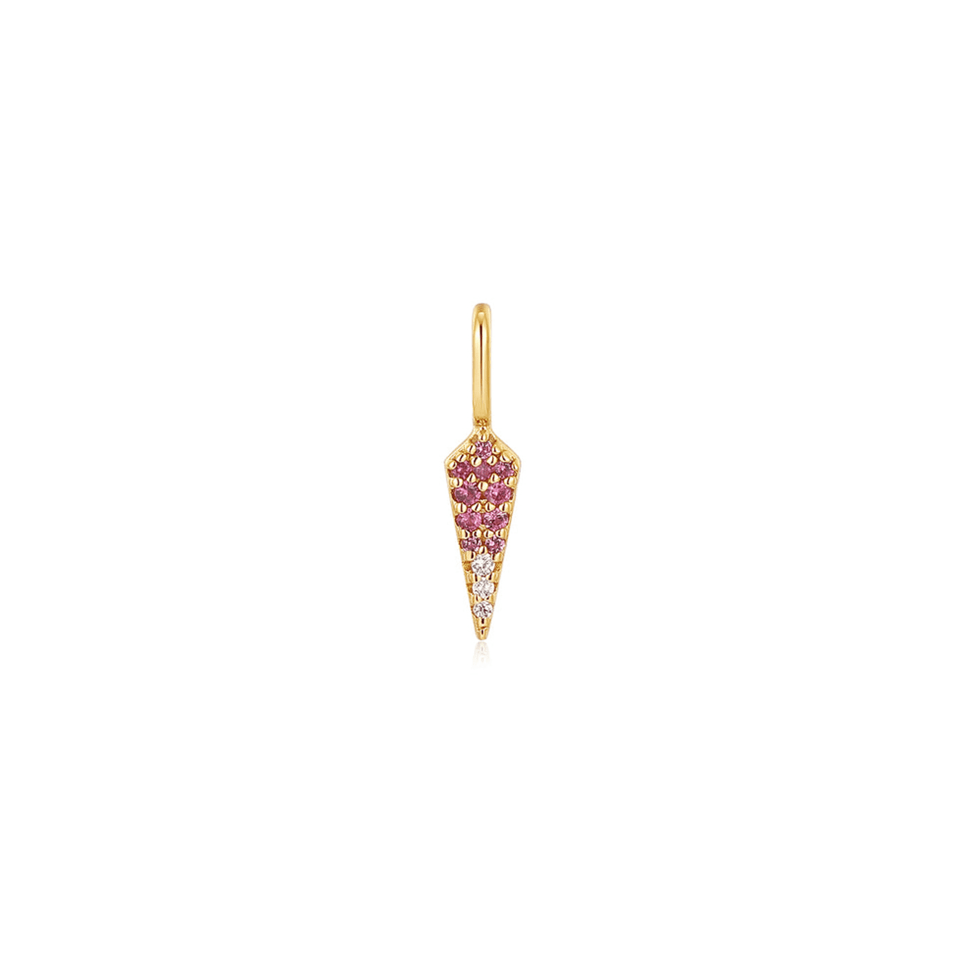 Charm für Ketten und Armbänder 925er Silber gelb vergoldet Rising Sun Charm für Ketten und Armbänder 925er Silber gelb vergoldet Rising Sun