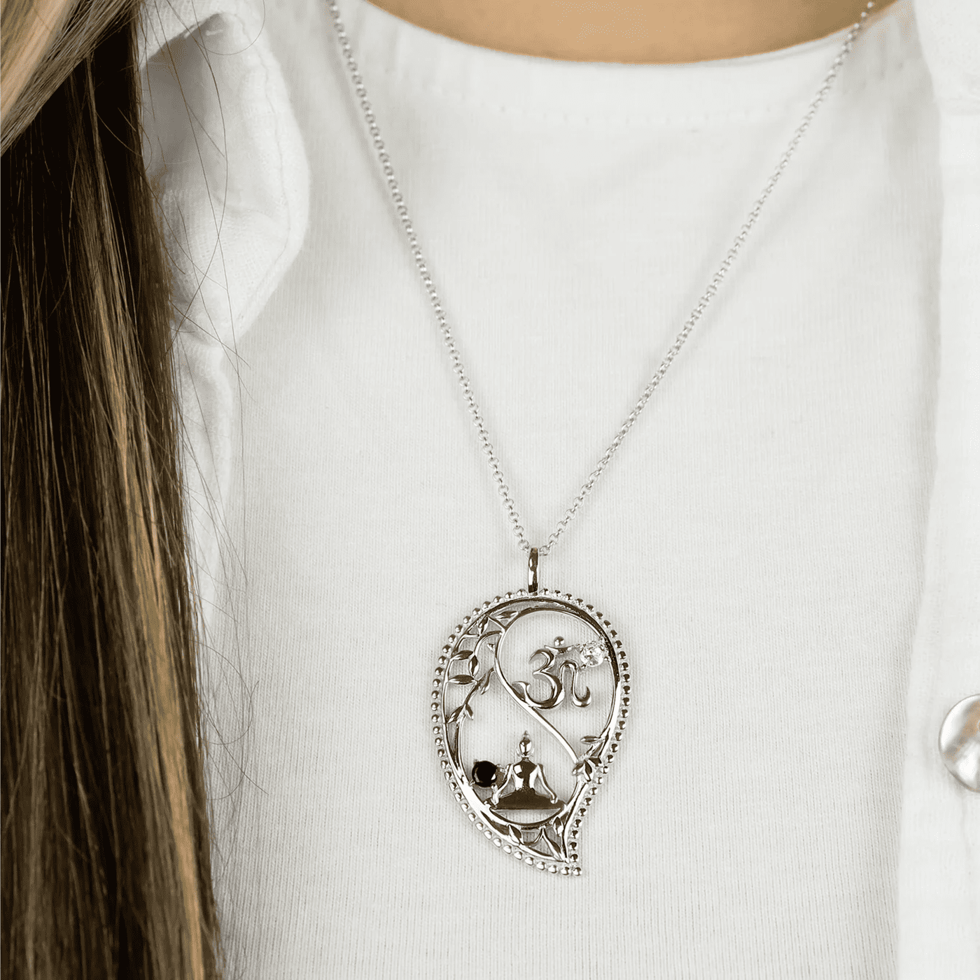 Anhänger 925er Silber Yin Yang Anhänger 925er Silber Yin Yang