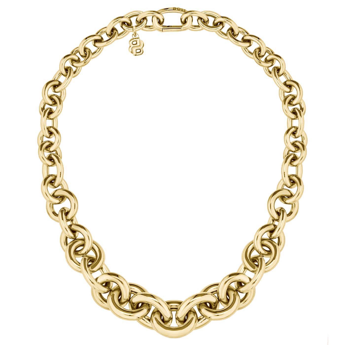Edelstahlkette gelb vergoldet Live Statement Edelstahlkette gelb vergoldet Live Statement