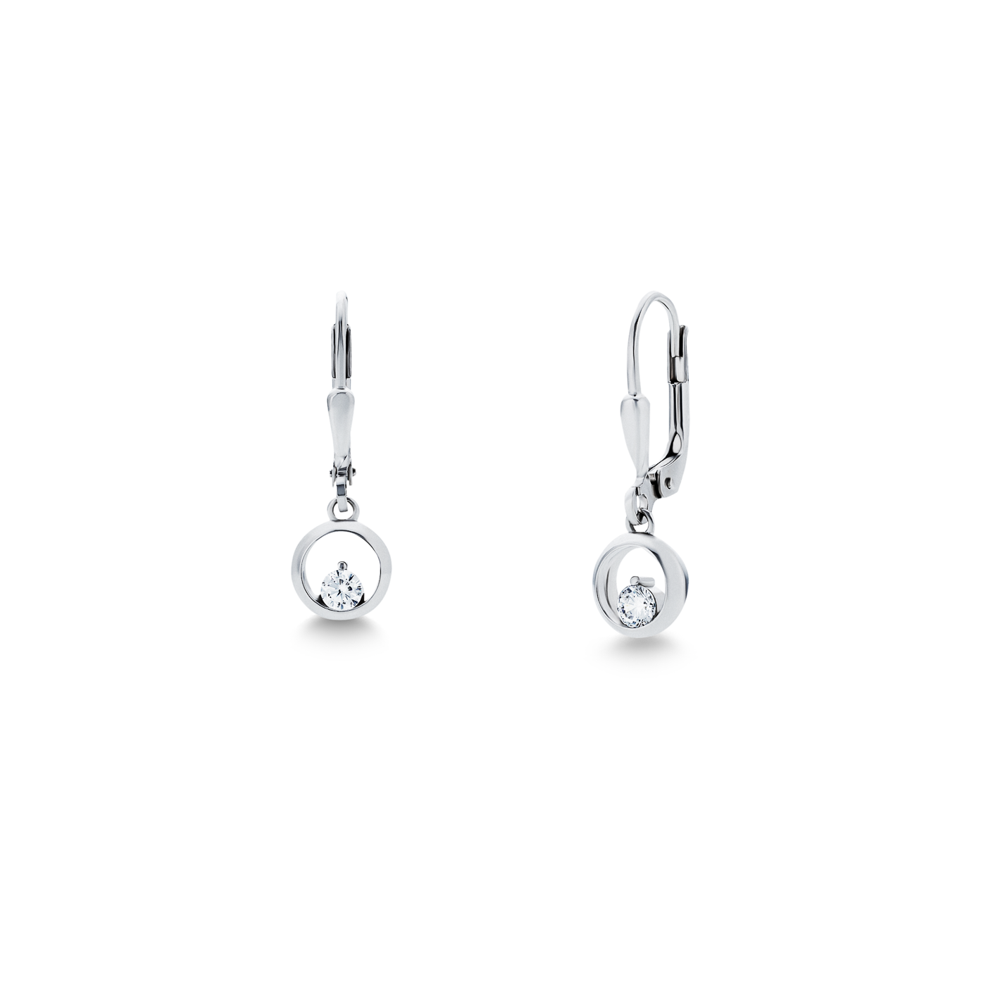 Ohrringe Zirkonia 925er Silber  Ohrringe Zirkonia 925er Silber