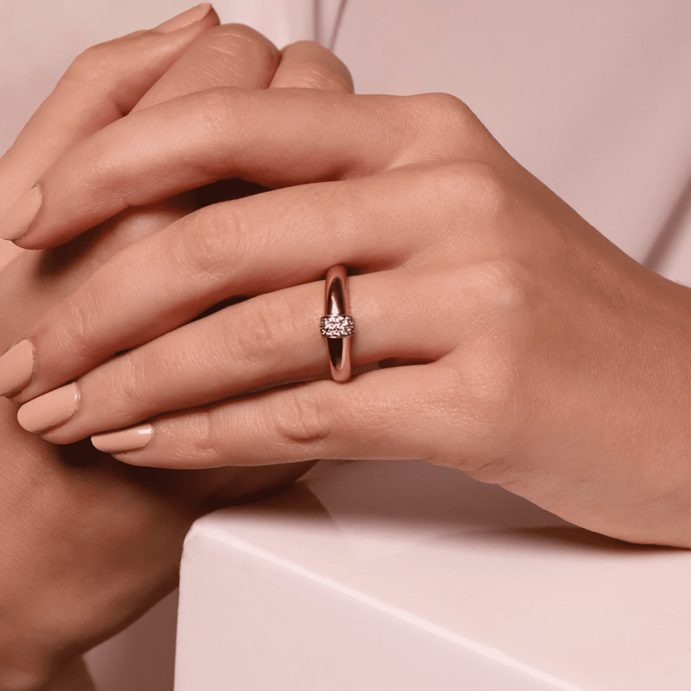 Ring Zirkonia 925er Silber bicolor Vintage Elegance Ring Zirkonia 925er Silber bicolor Vintage Elegance