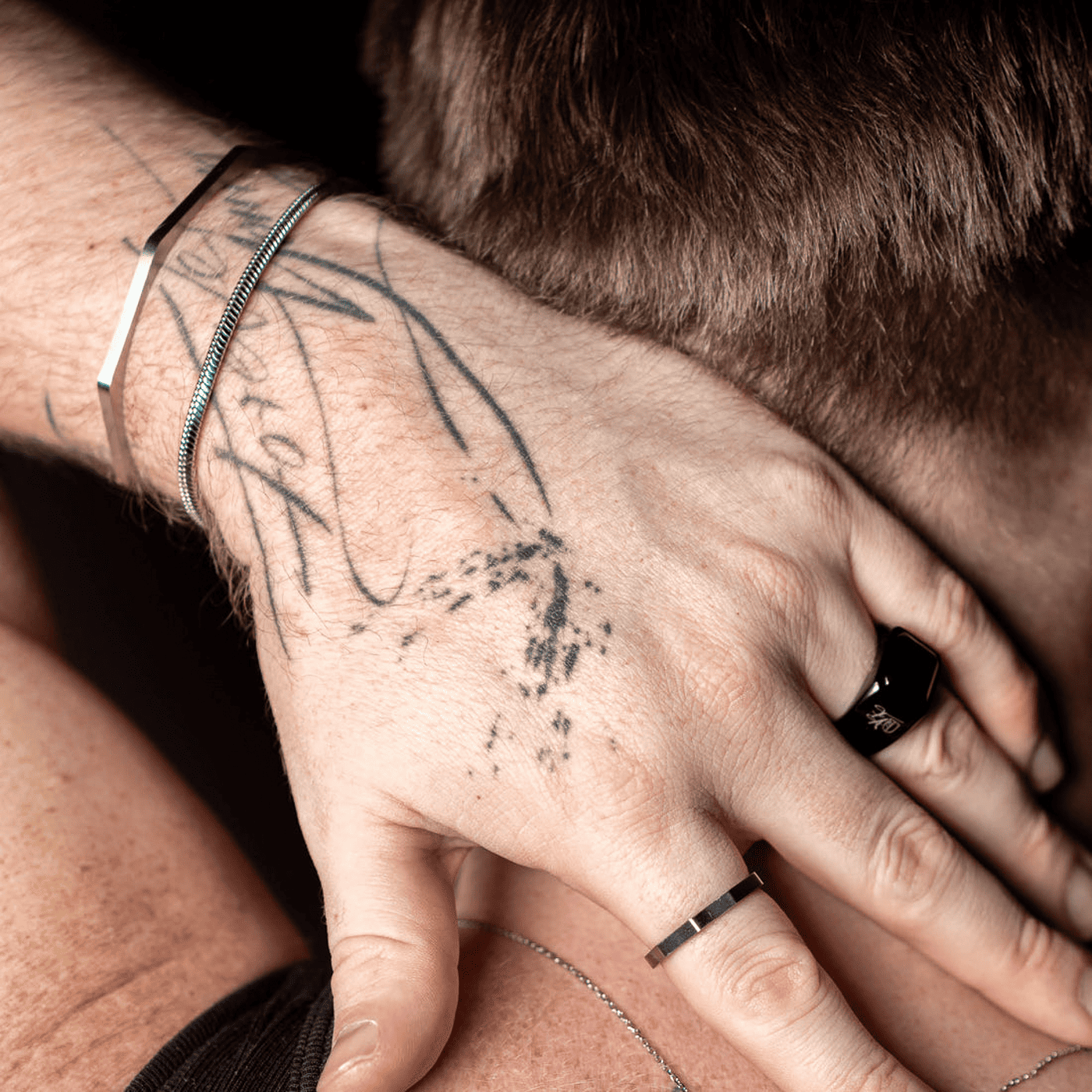 Armreif Edelstahl Francesco