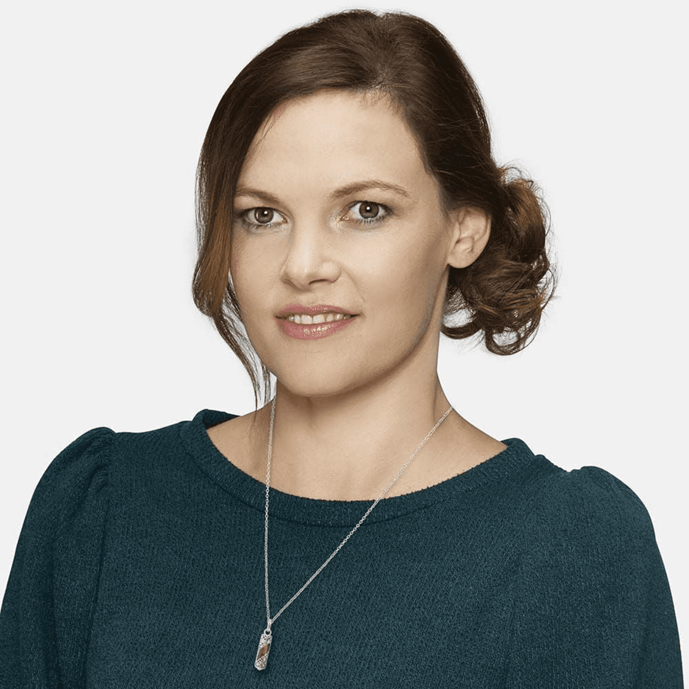 Edelsteinkette 925er Silber Powerful Stone