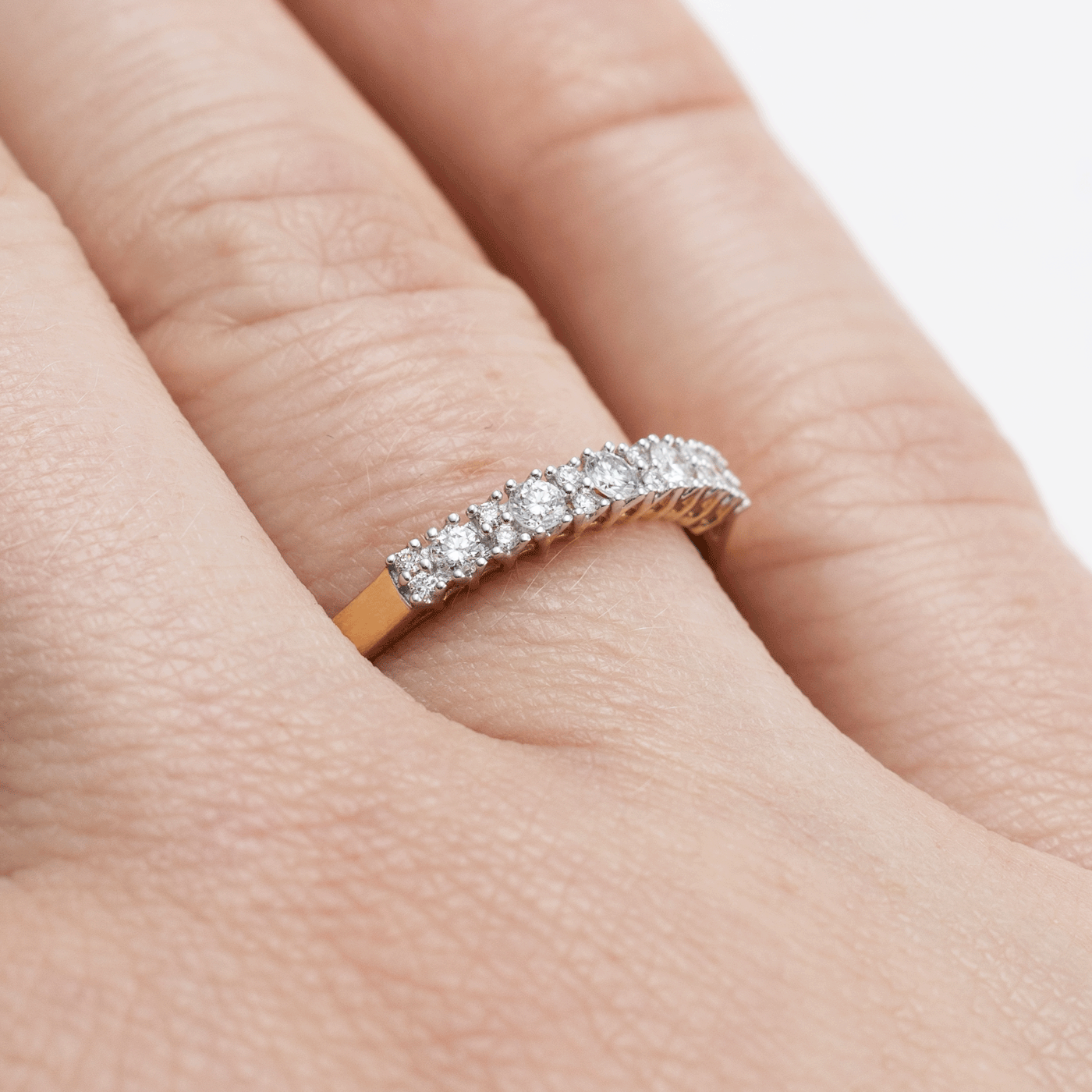 Ring Diamant zus. ca. 0,20ct. 585er Gelbgold Mali Ring Diamant zus. ca. 0,20ct. 585er Gelbgold Mali