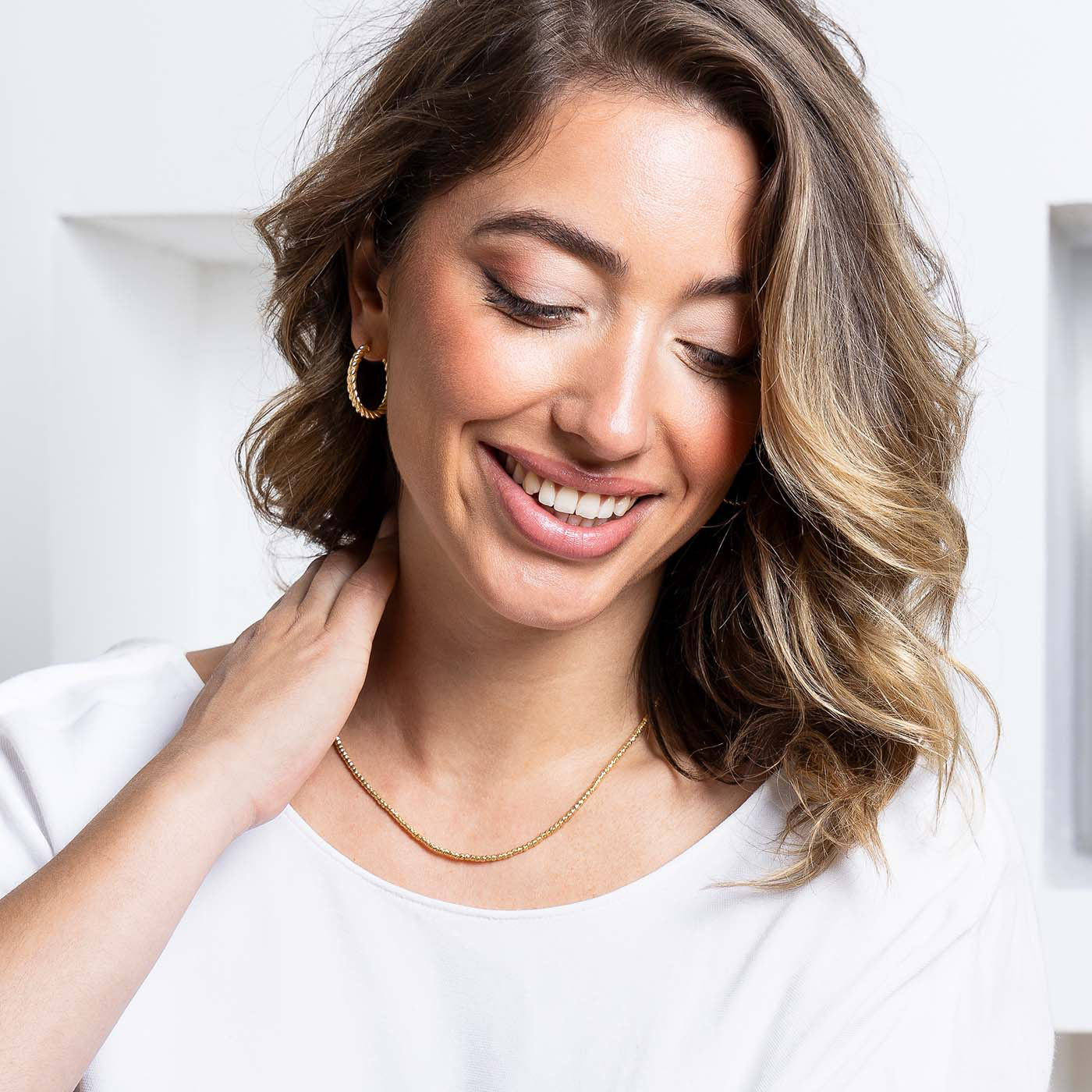 Creolen 925er Silber vergoldet Creolen 925er Silber vergoldet