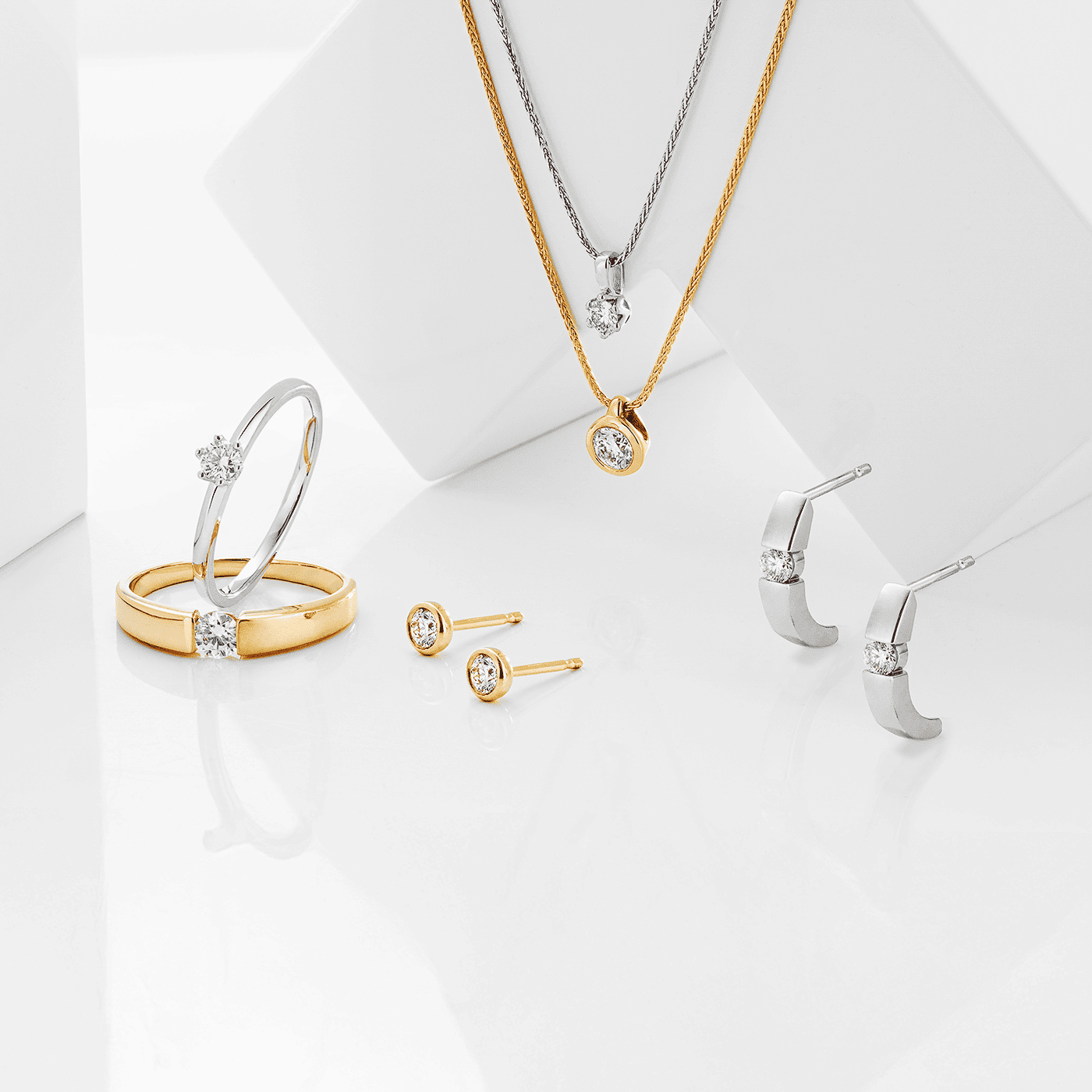 Kette Diamant ca. 0,25 ct. 585er Gelbgold In Love Solitär Kette Diamant ca. 0,25 ct. 585er Gelbgold In Love Solitär