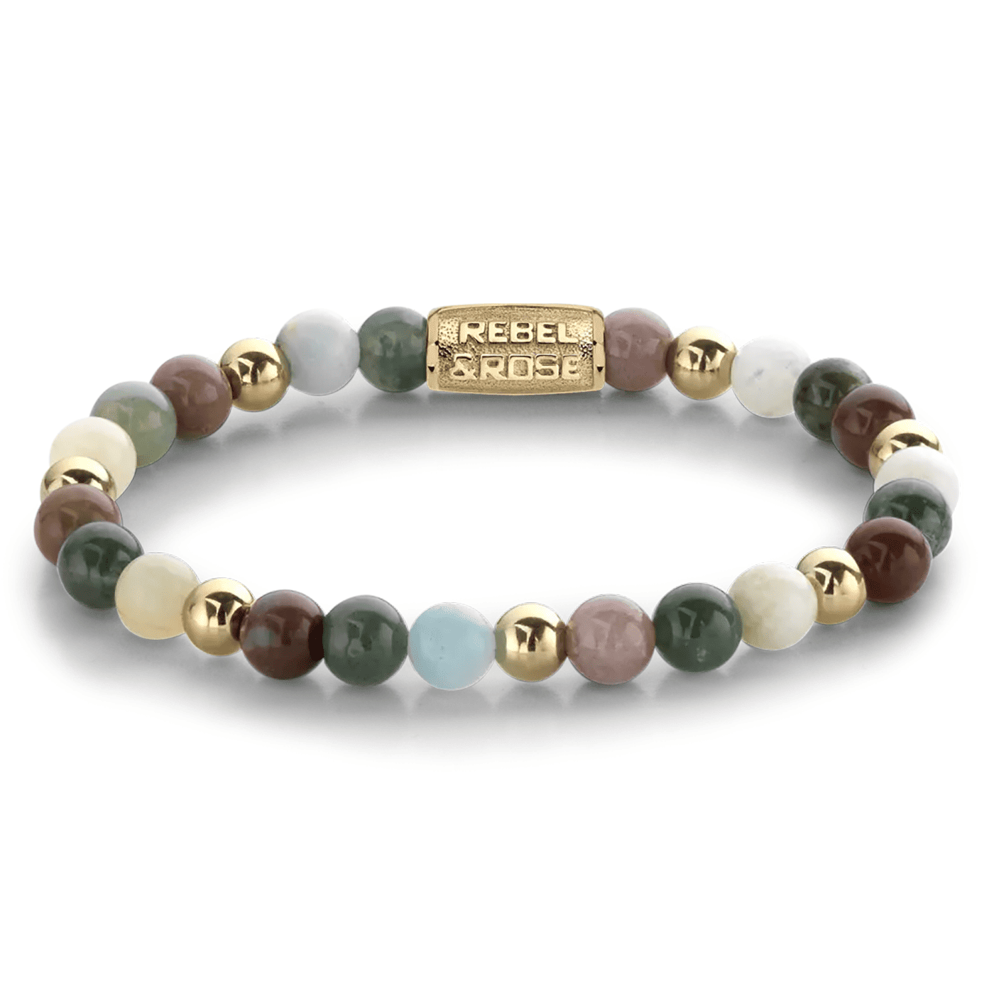 Armband Edelstahl gelb vergoldet Spring Shine Armband Edelstahl gelb vergoldet Spring Shine