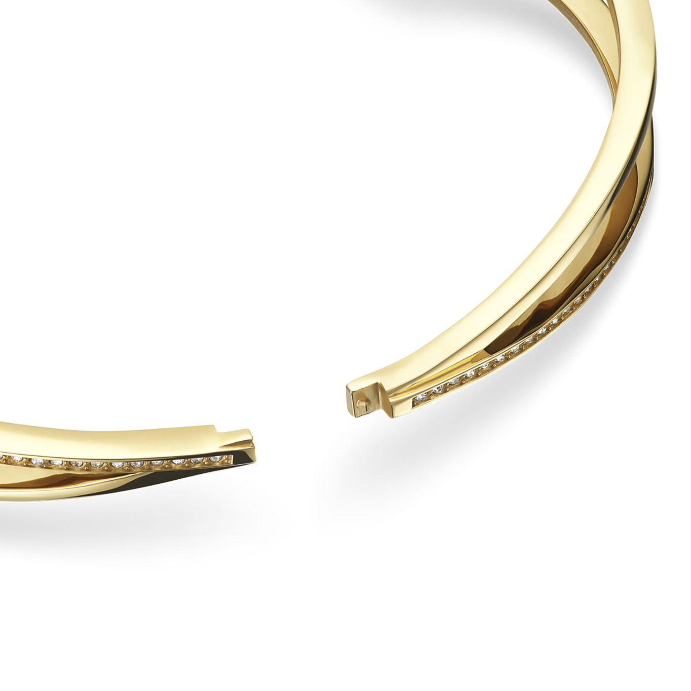 Armband Zirkonia Edelstahl gelb vergoldet Arctic Symphony Armband Zirkonia Edelstahl gelb vergoldet Arctic Symphony