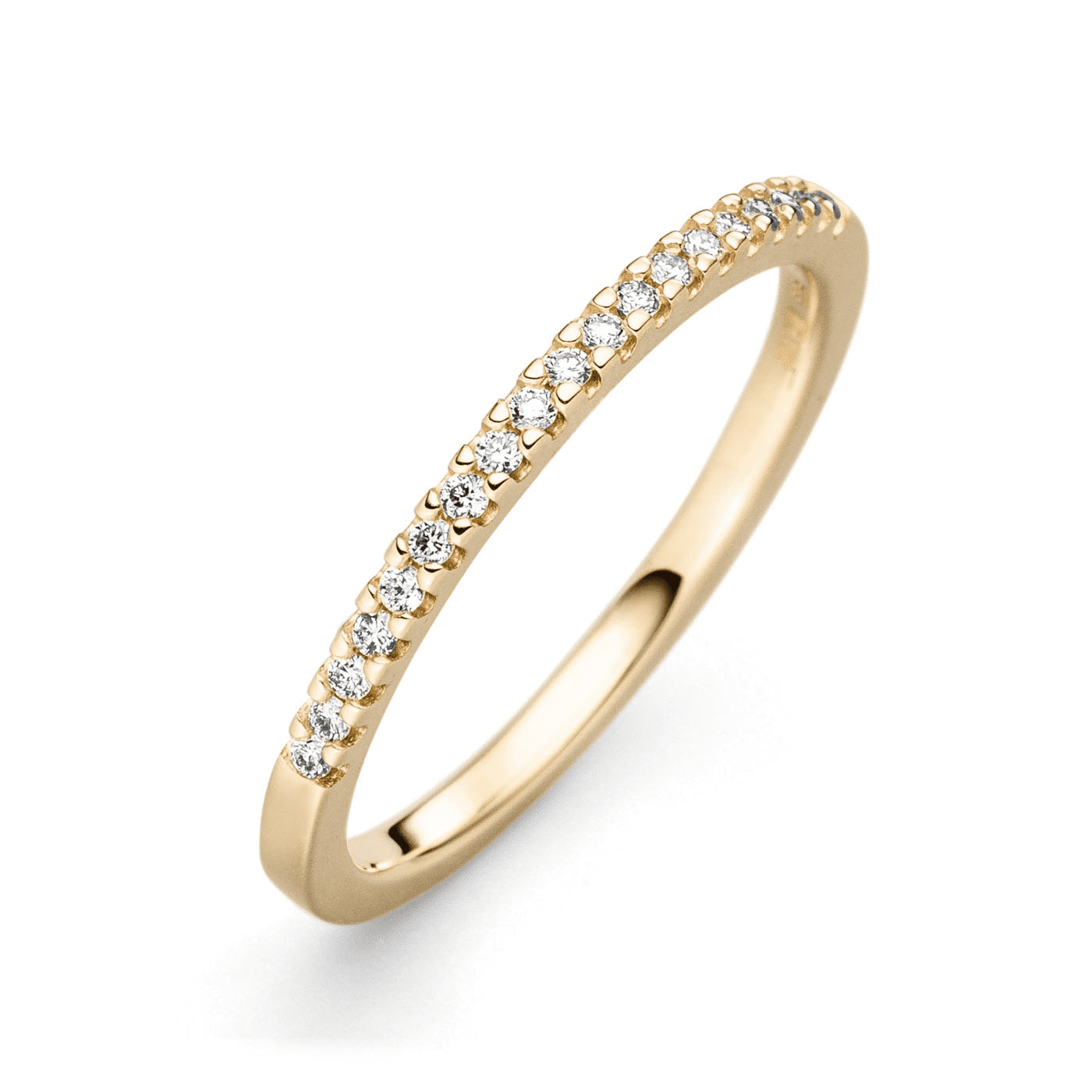 Ring Diamant zus. ca. 0,12 ct. 585er Gelbgold Anemone Ring Diamant zus. ca. 0,12 ct. 585er Gelbgold Anemone