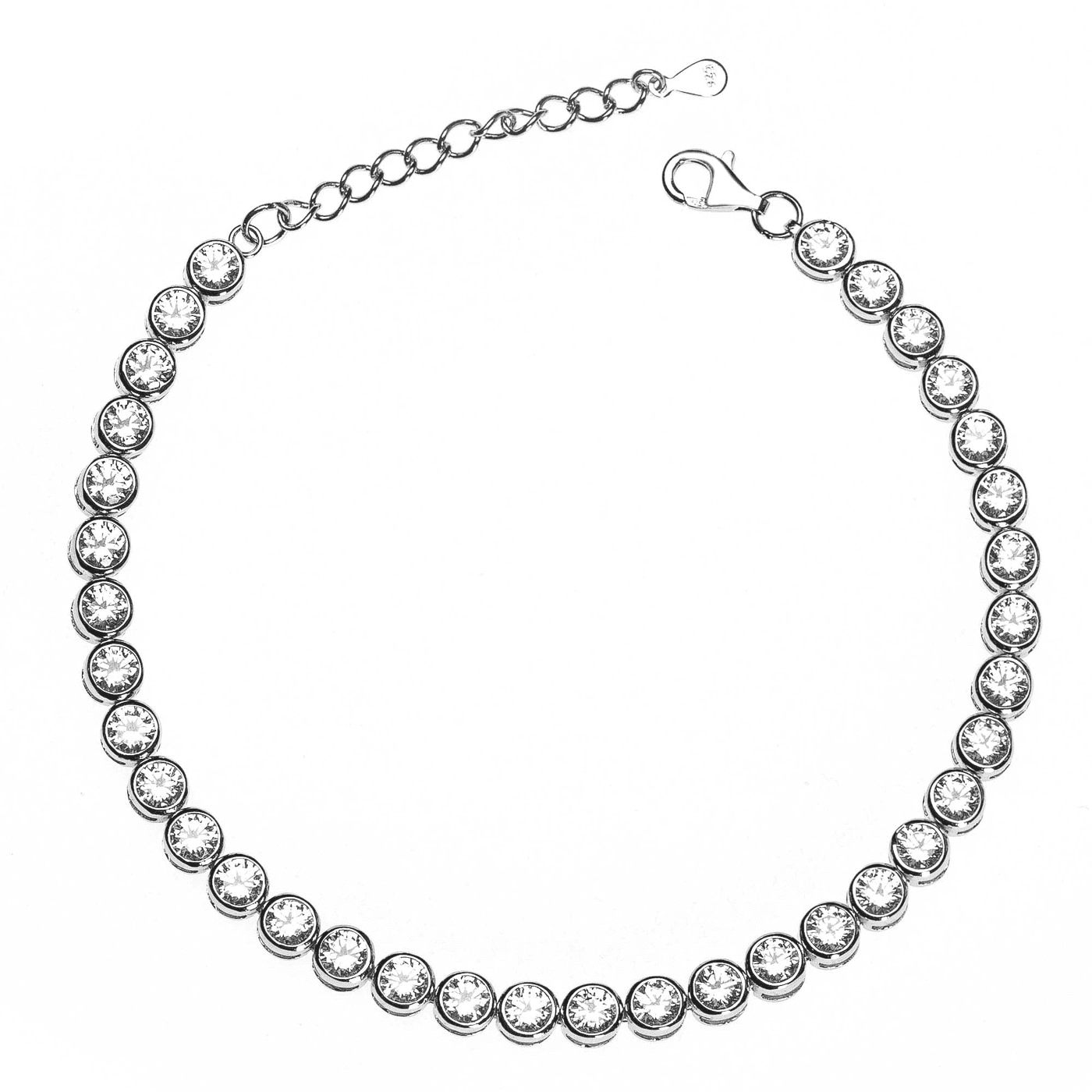 Armband Zirkonia 925er Silber  Armband Zirkonia 925er Silber