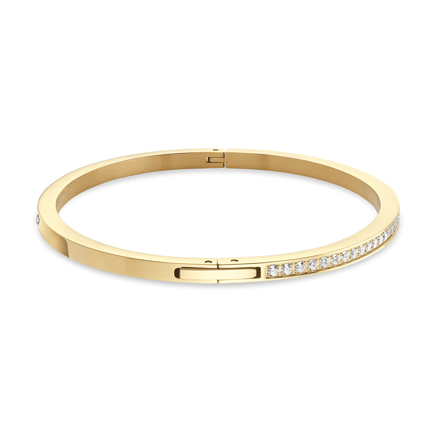 Armreif Edelstahl gelb vergoldet Arctic Symphony