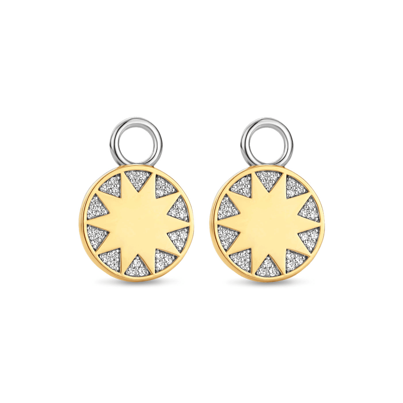 Charms für Ohrringe 925er Silber Be Gratefull