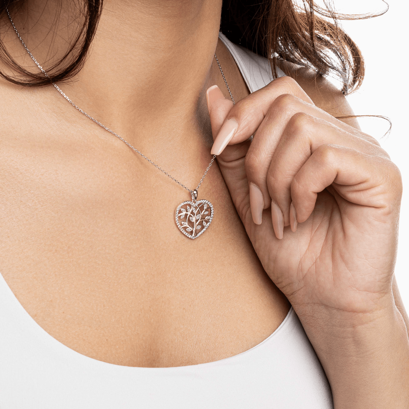 Kette Zirkonia 925er Silber Kette Zirkonia 925er Silber