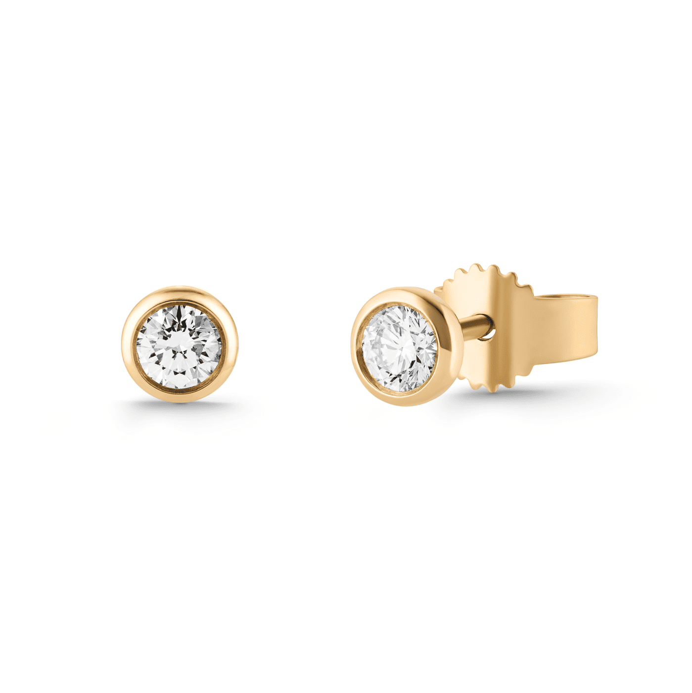 Ohrringe Diamant zus. ca. 0,25 ct. 585er Gelbgold In Love Solitär Ohrringe Diamant zus. ca. 0,25 ct. 585er Gelbgold In Love Solitär