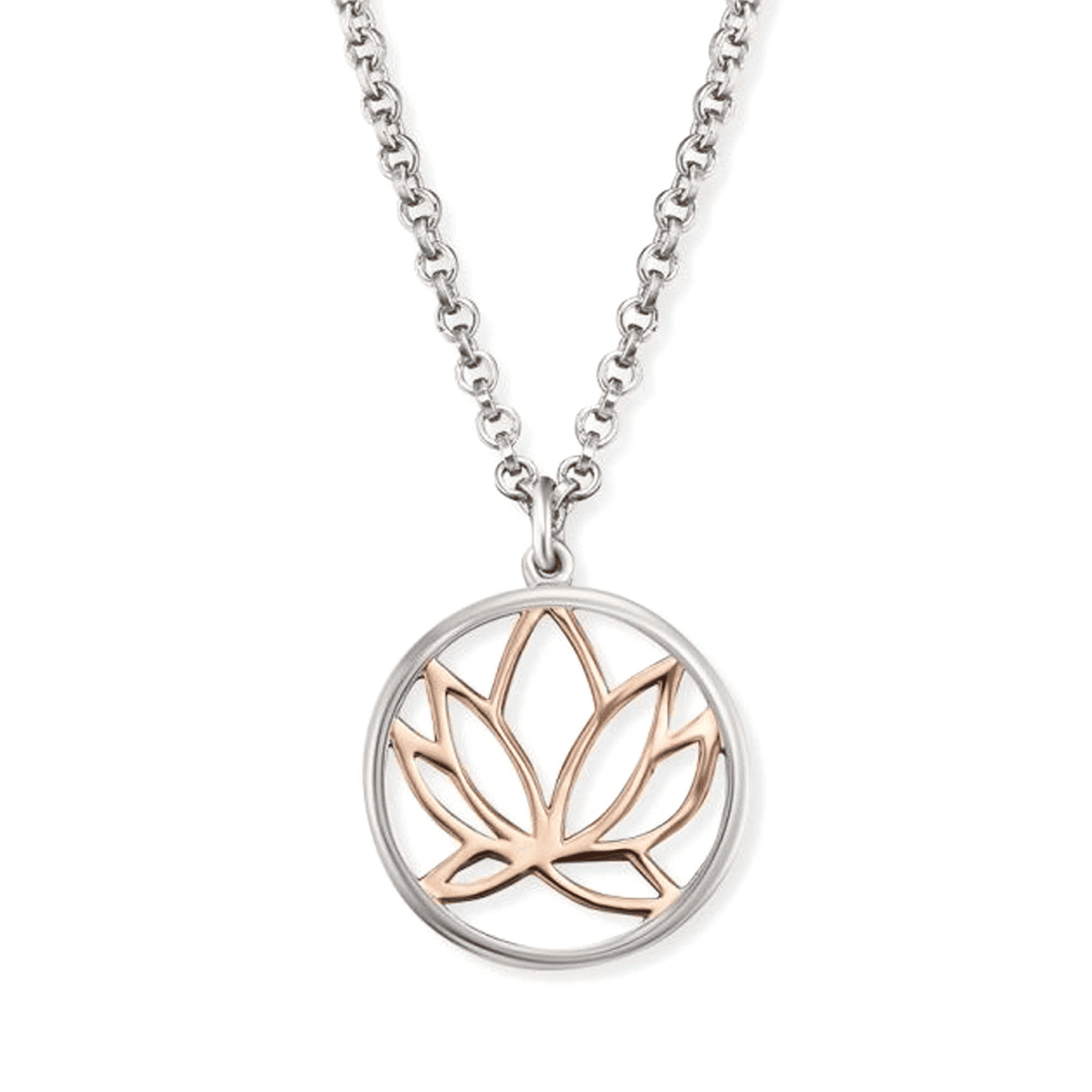 Kette 925er Bicolor Lotus Kette 925er Bicolor Lotus
