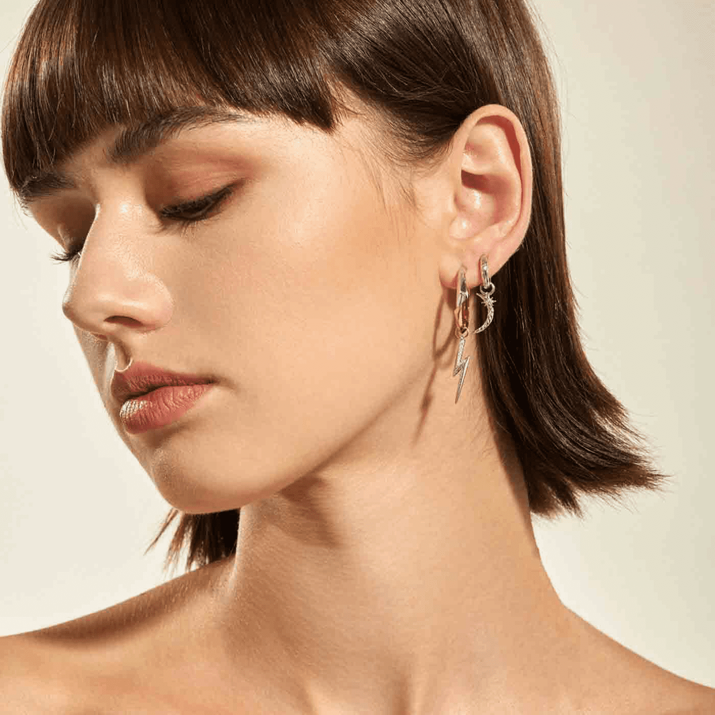 Charm für Ohrringe 925er Silber Rising Sun Charm für Ohrringe 925er Silber Rising Sun