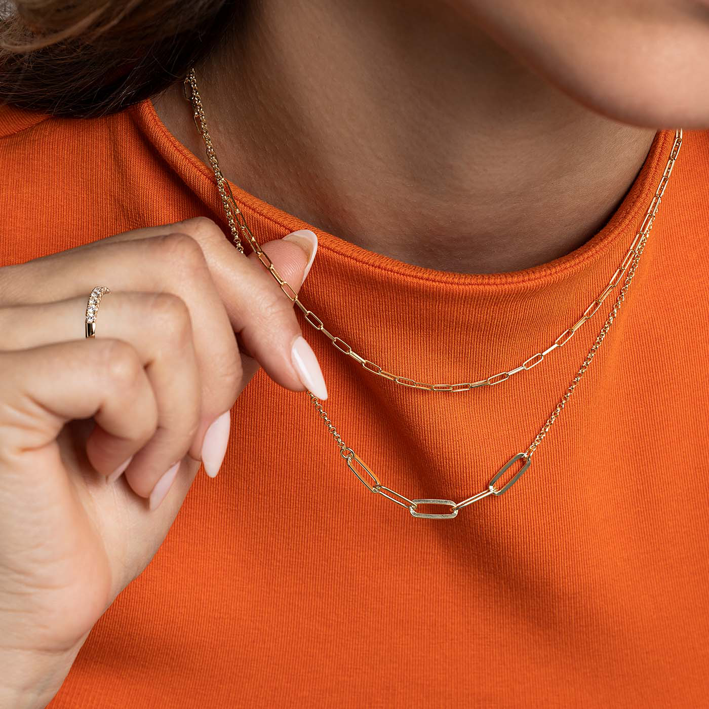 Kette 925er Silber vergoldet 