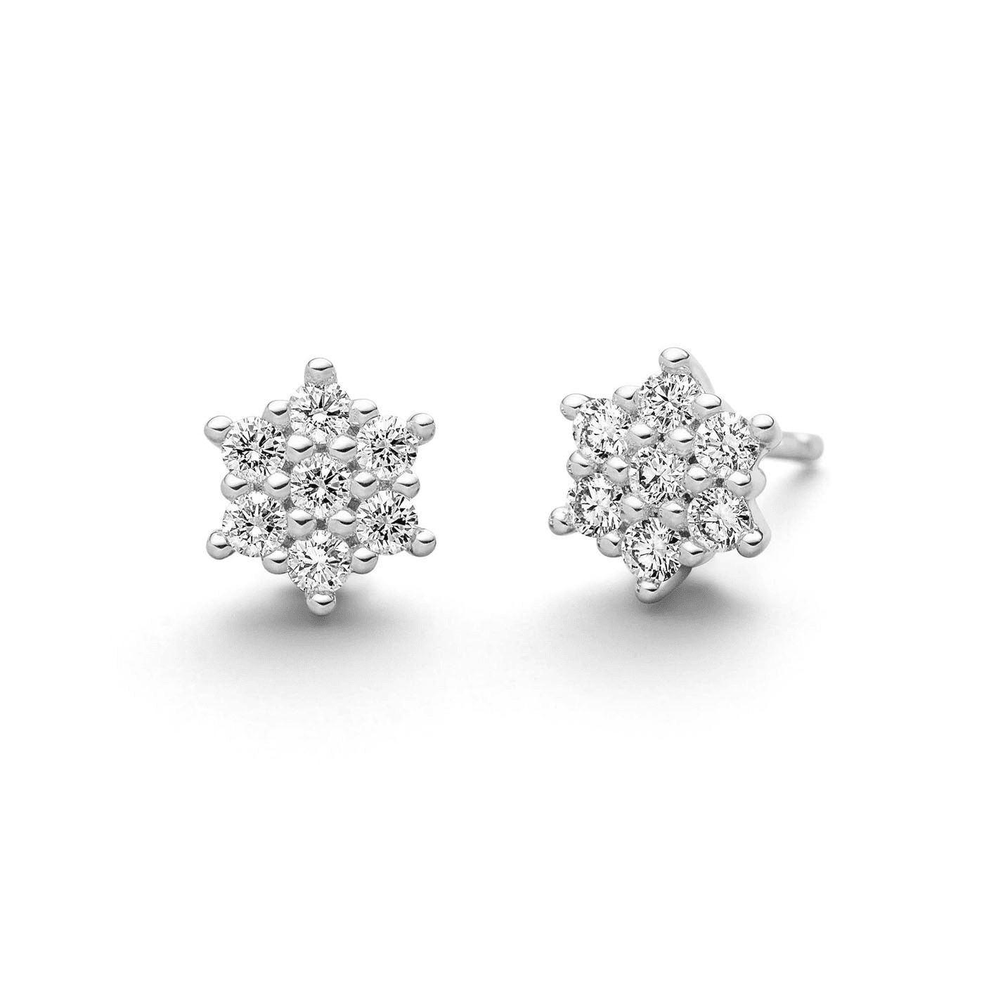 Ohrringe Diamant zus. ca. 0,30 ct. 585er Weißgold Stella Ohrringe Diamant zus. ca. 0,30 ct. 585er Weißgold Stella