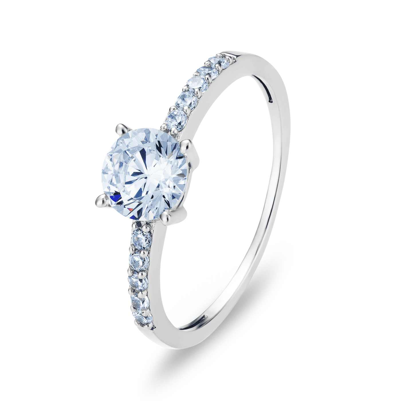 Ring Zirkonia 925er Silber  Ring Zirkonia 925er Silber