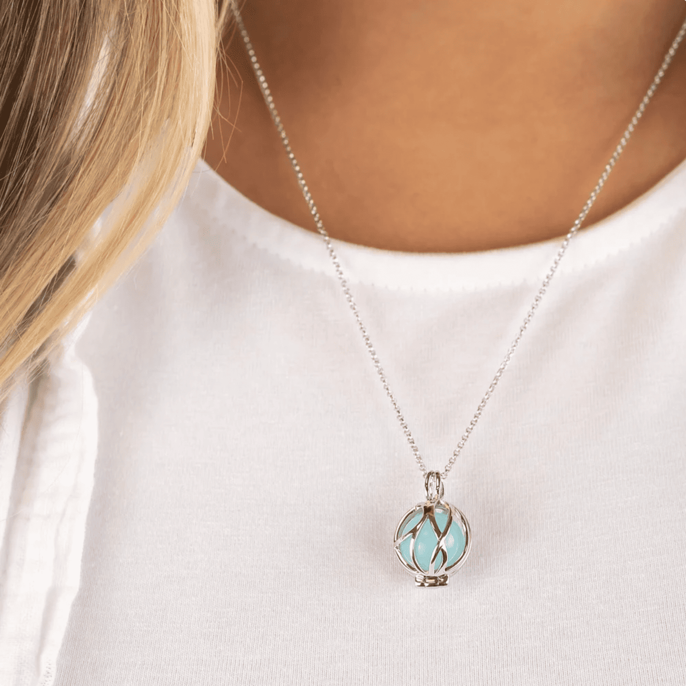 Edelsteinkette 925er Silber Healing Stone Edelsteinkette 925er Silber Healing Stone