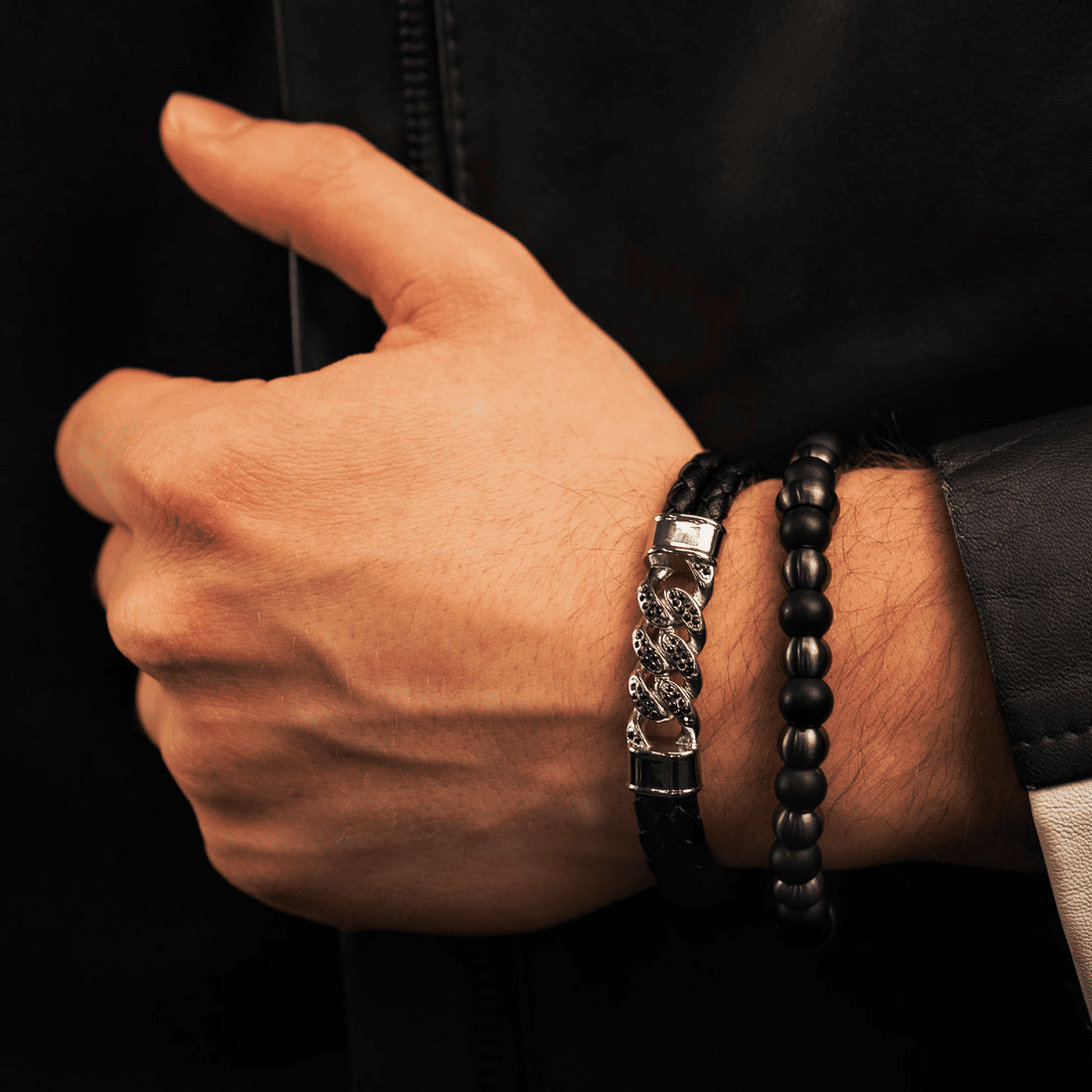 Edelsteinarmband Bruce