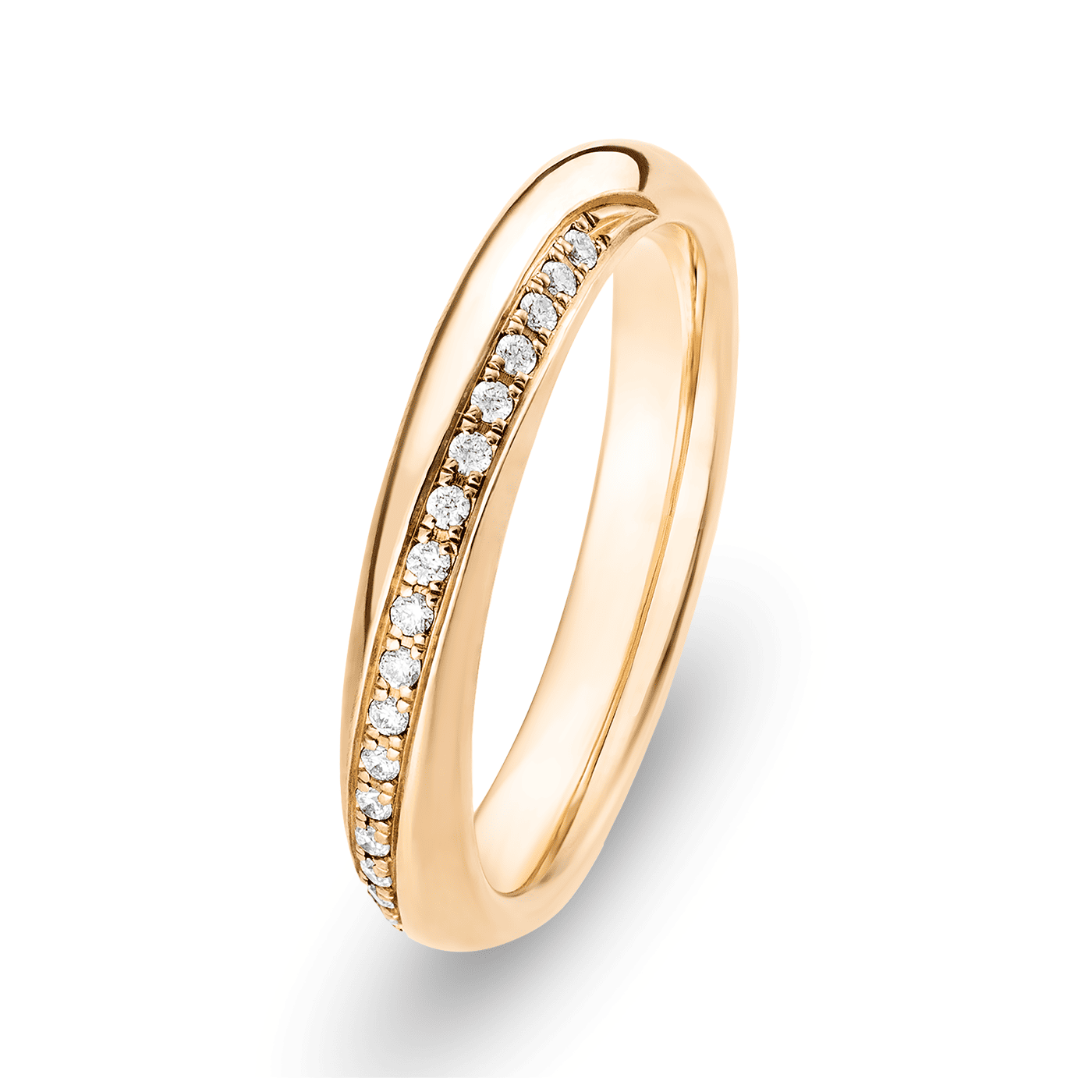Trauring zus. ca. 0,1 ct. 585er Gelbgold Toronto Trauring zus. ca. 0,1 ct. 585er Gelbgold Toronto