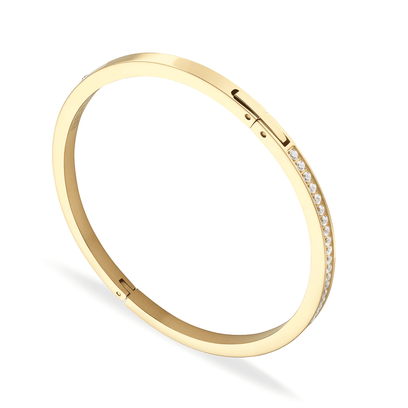 Armreif Edelstahl gelb vergoldet Arctic Symphony