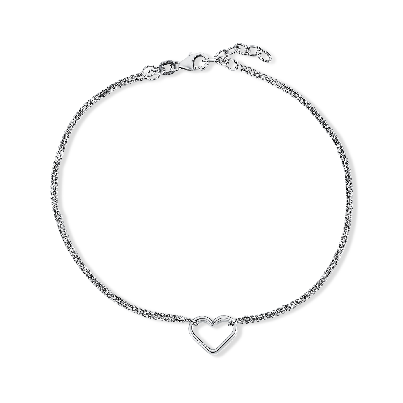 Fußkette 925er Silber  Fußkette 925er Silber