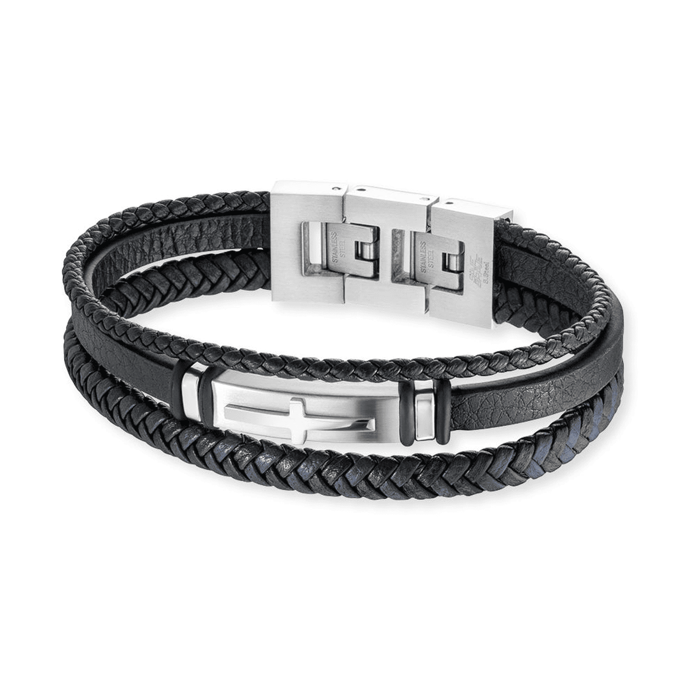 Lederarmband braun Logan Lederarmband braun Logan